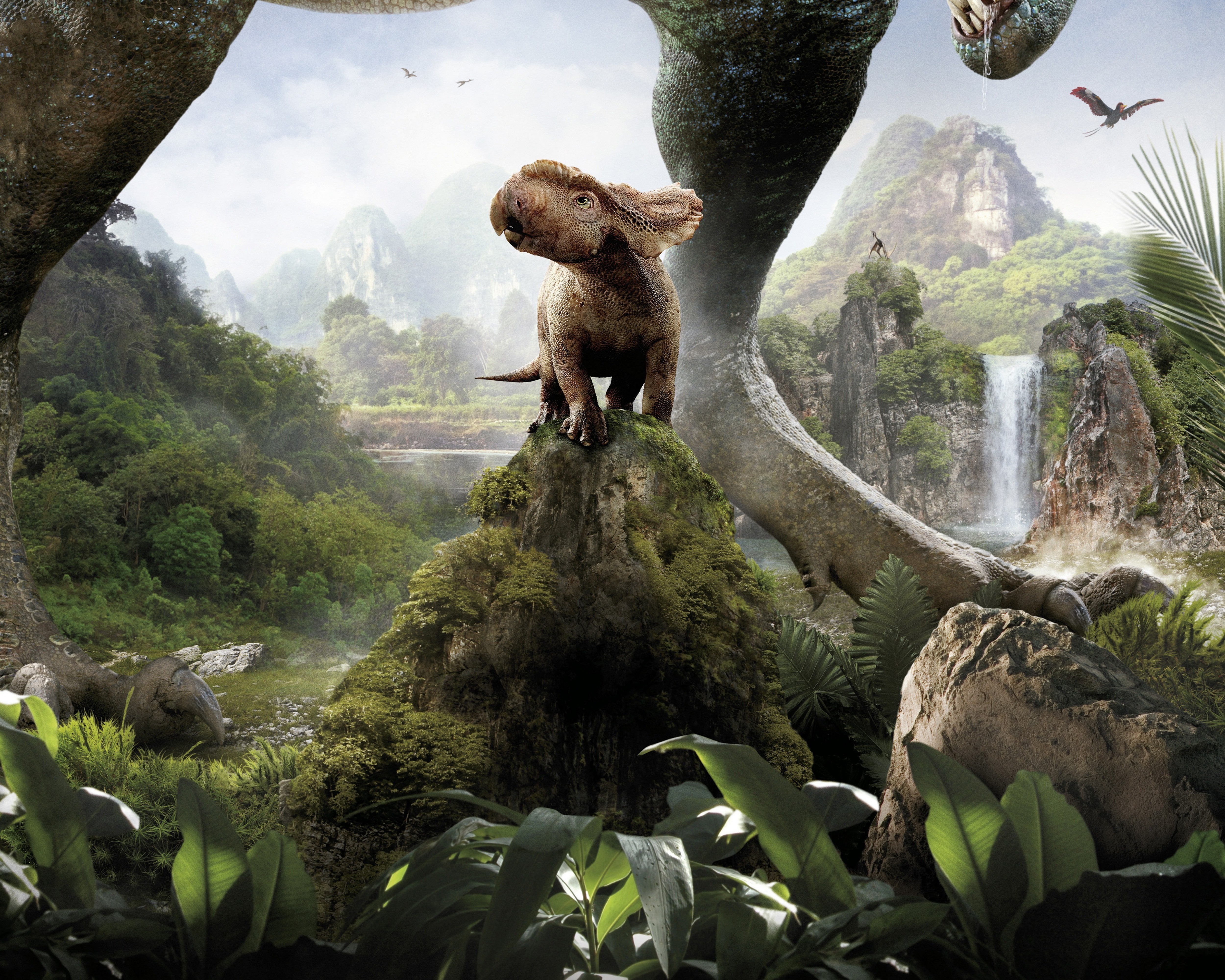 Protoceratops from Walking with Dinosaurs 3D HD Wallpaper