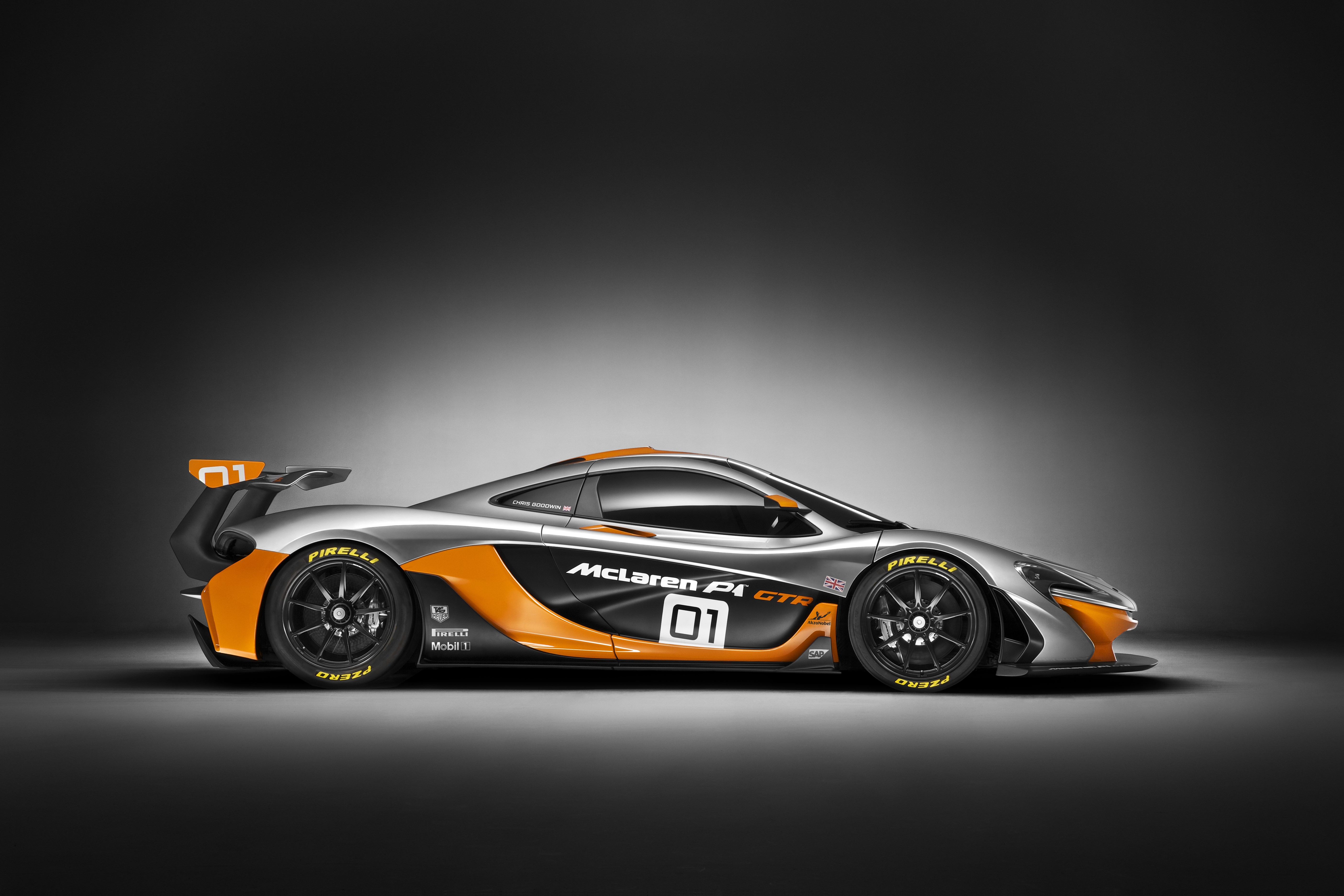 McLaren P1 GTR 2014 Race Car HD Wallpaper
