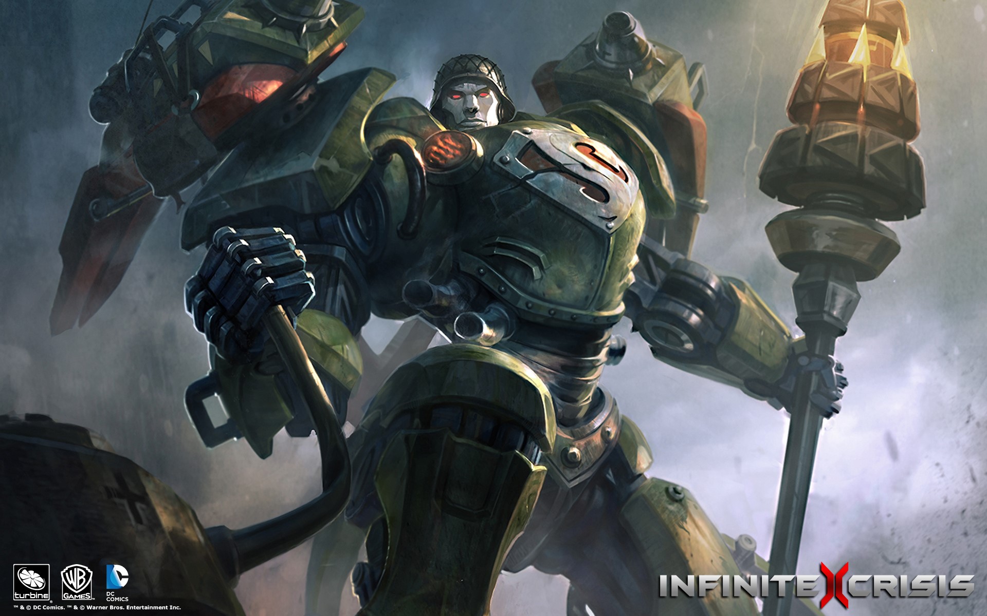 Cyborg Superman from Infinite Crisis HD Wallpaper