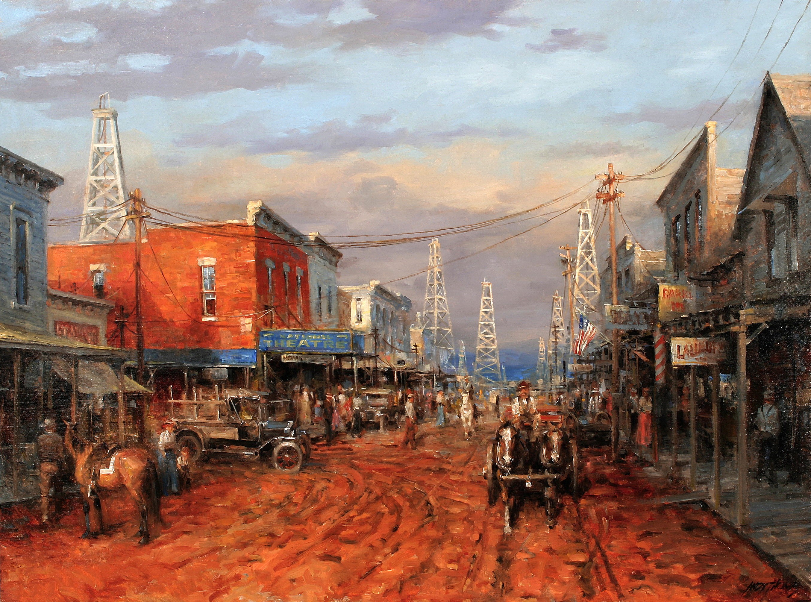 Boom Town by Andy Thomas HD Wallpaper