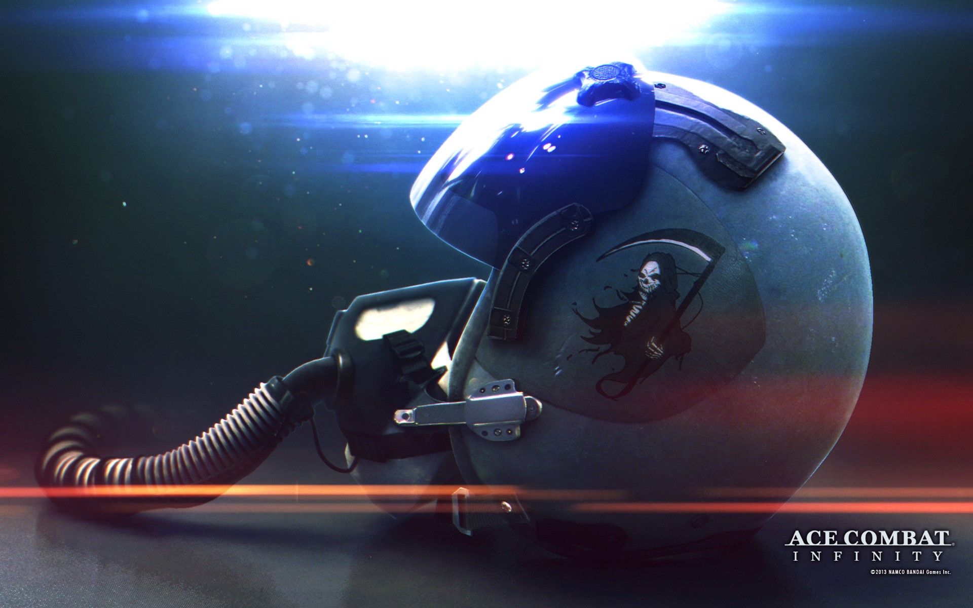 Ace Combat Infinity pilot helmet HD Wallpaper