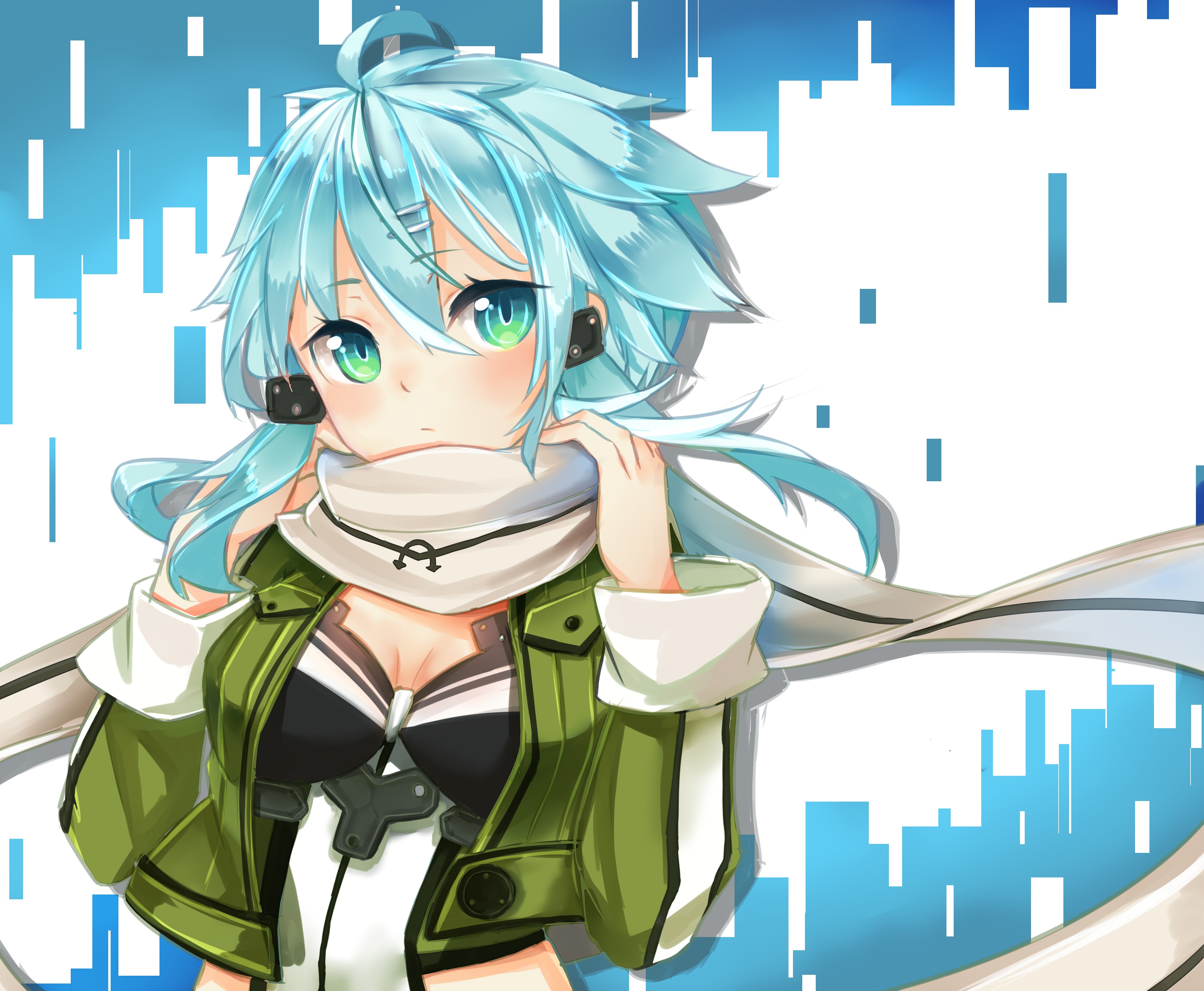 Asada Shino from Sword Art Online 2012 HD Wallpaper