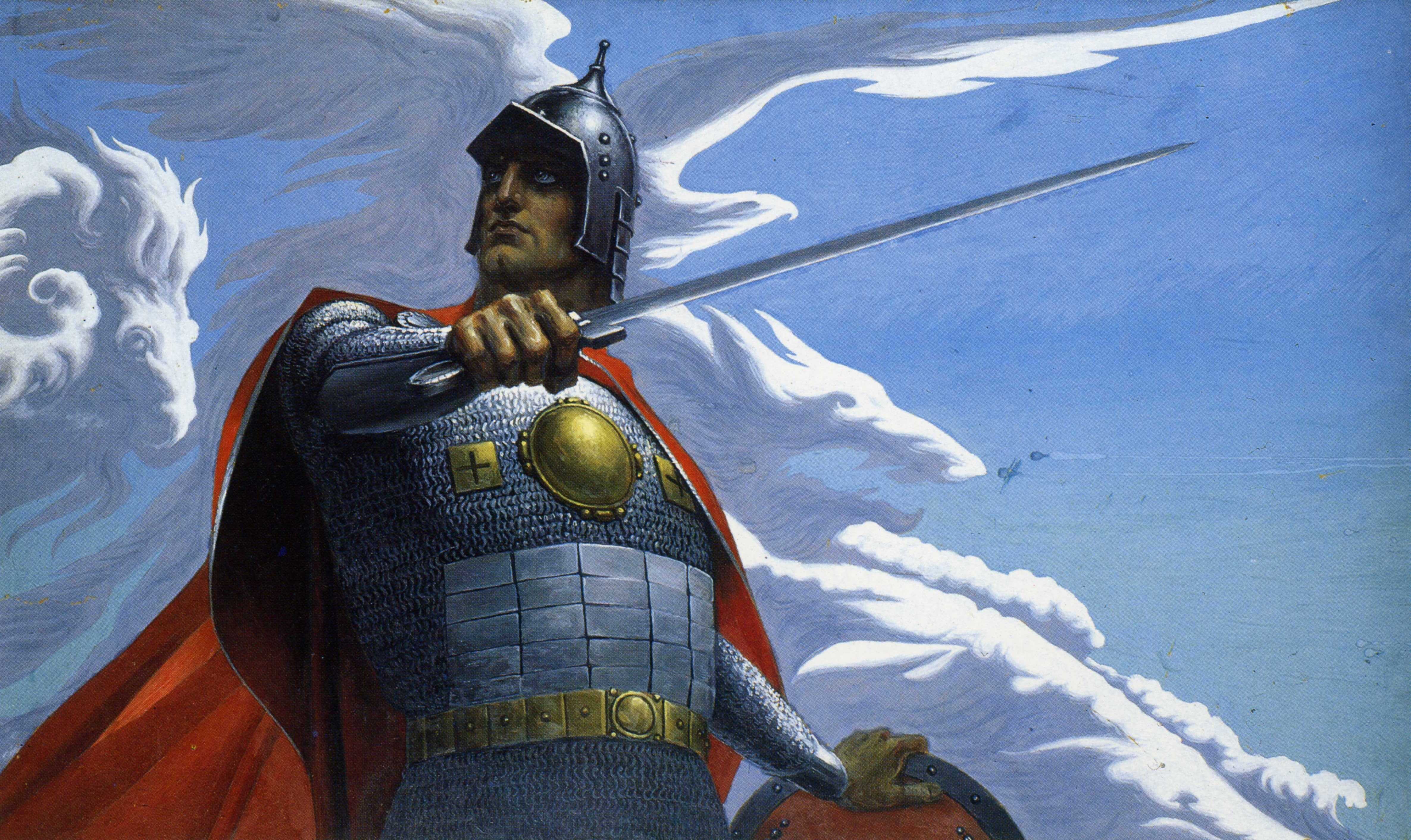 4K Russian Knight by Konstantin Vasilyev HD Wallpaper