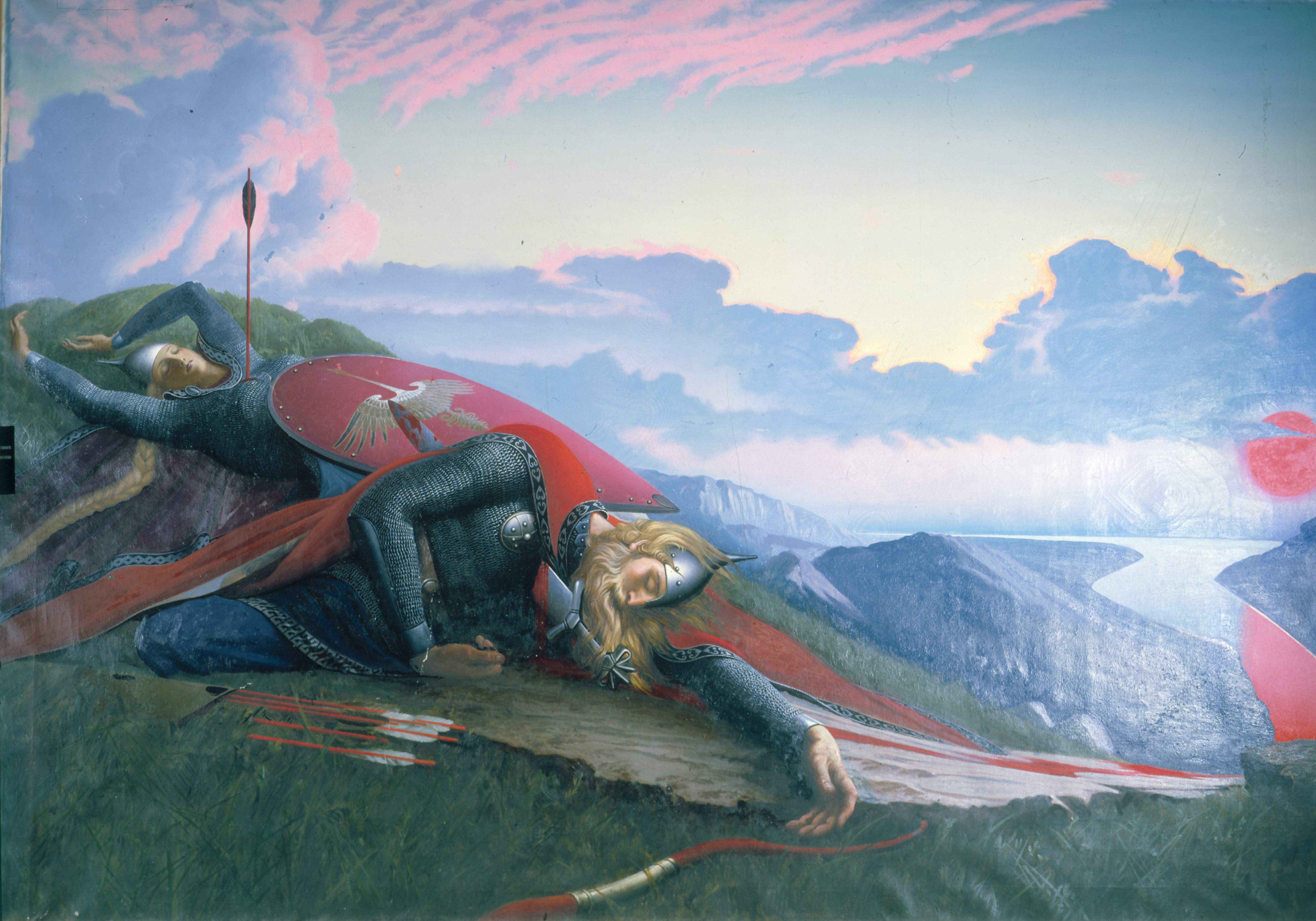 Konstantin Vasilyev's Birth of the Danube HD Wallpaper