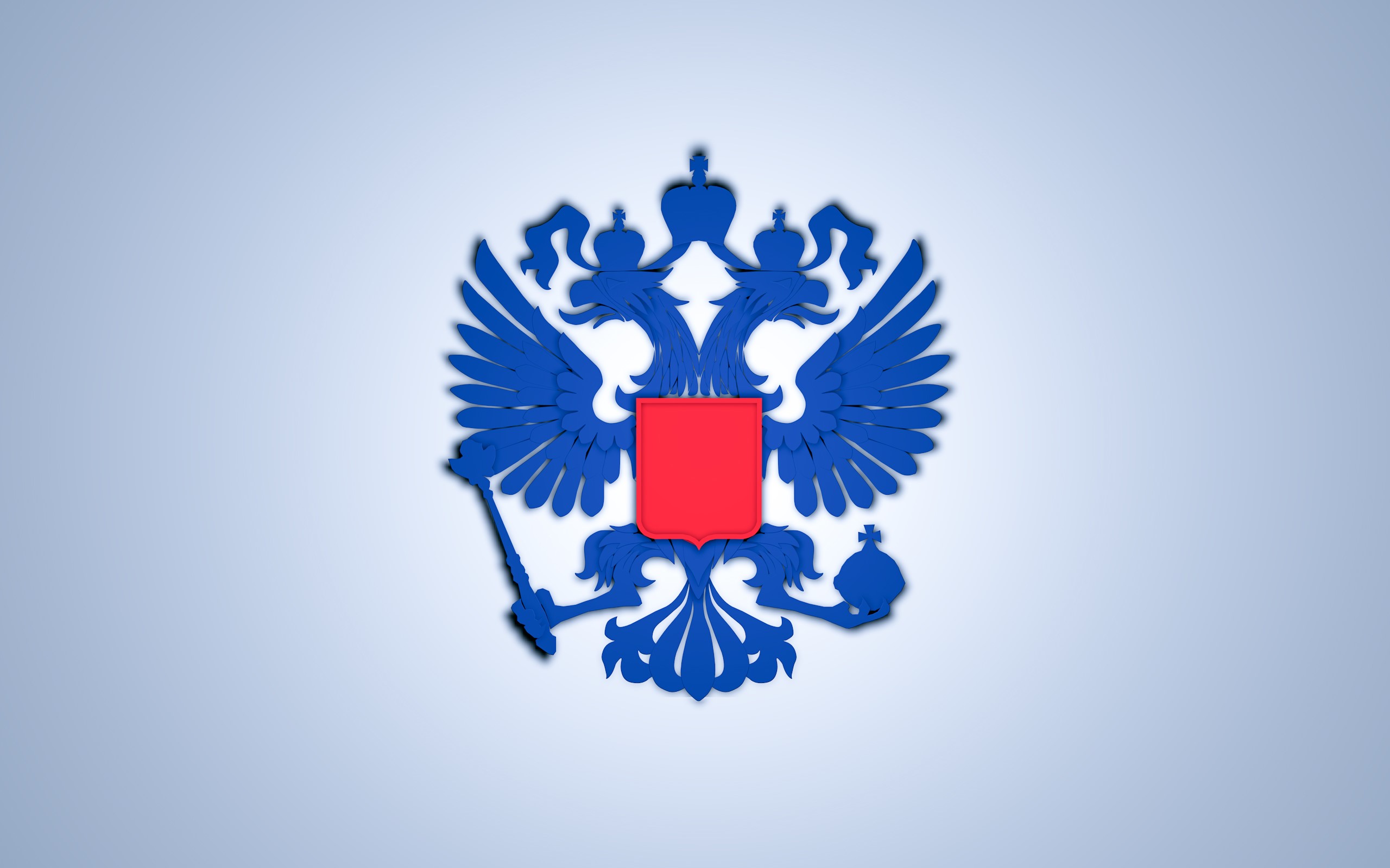 Coat of arms of Russia, double-headed eagle HD Wallpaper