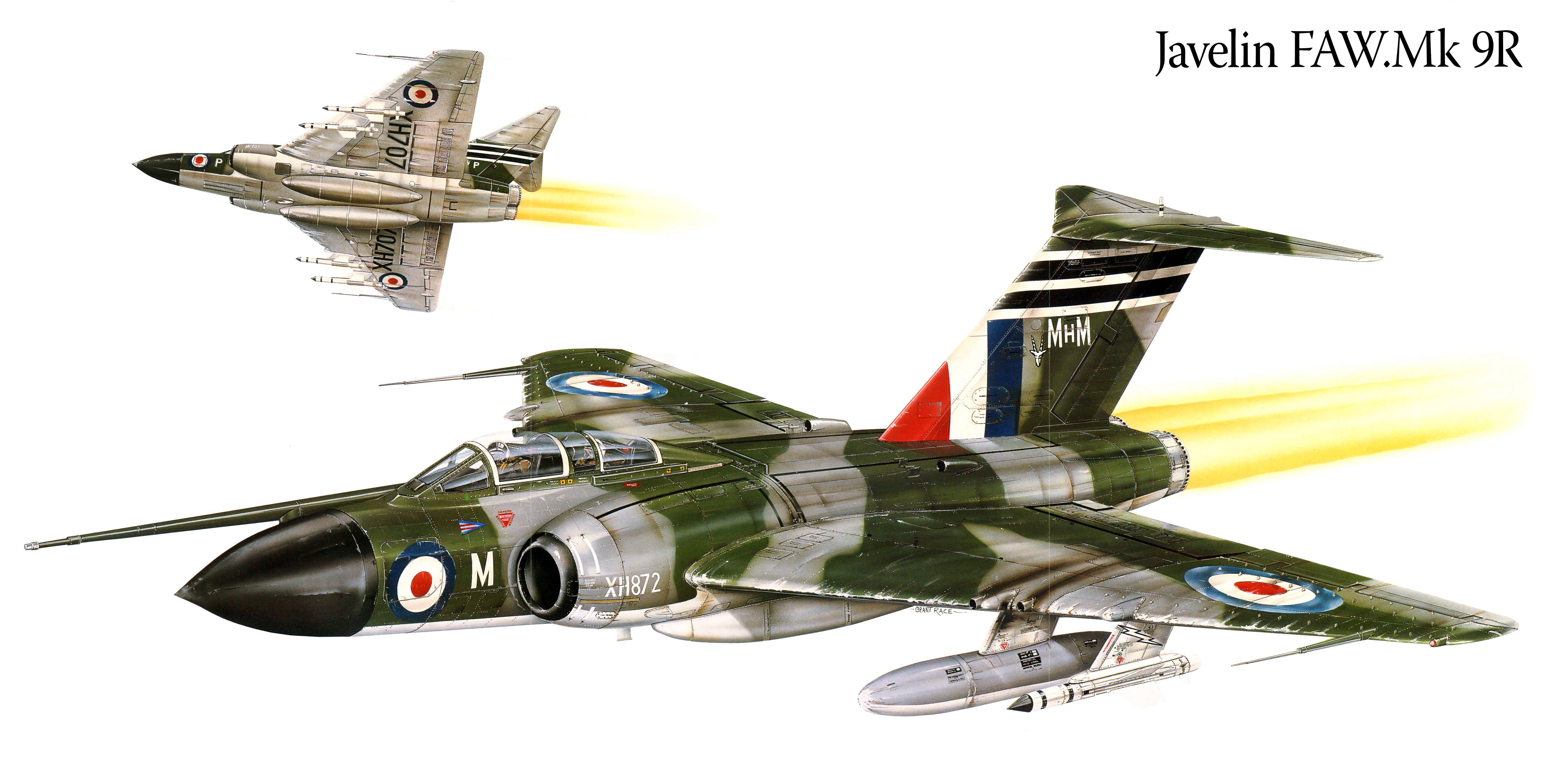 Javelin FAW.Mk 9R Fighter Airplanes HD Wallpaper