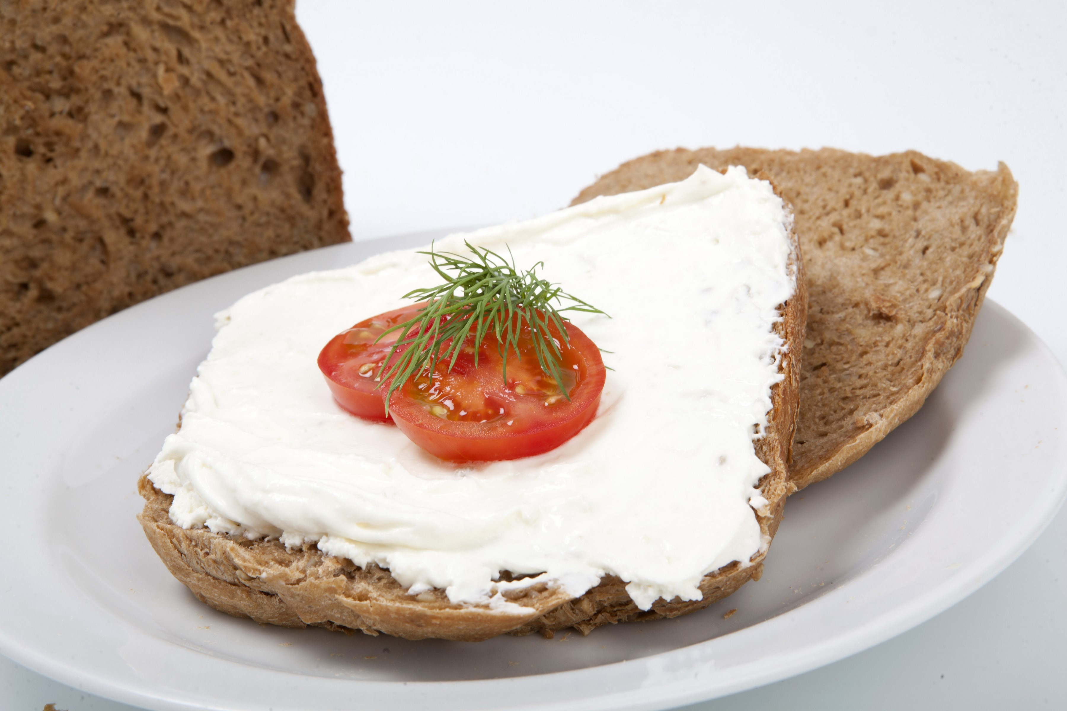 Fast food Butterbrot Bread Tomatoes HD Wallpaper