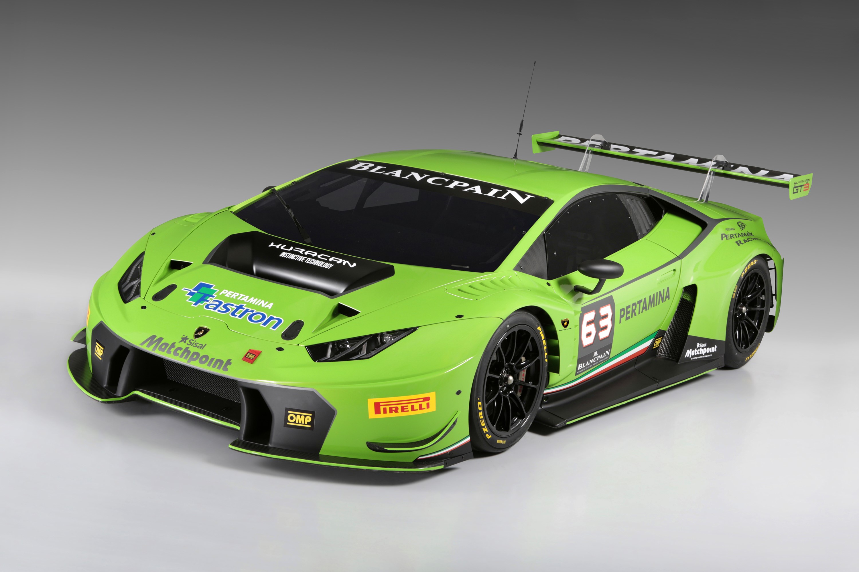 Lamborghini Huracan GT3 race car HD Wallpaper