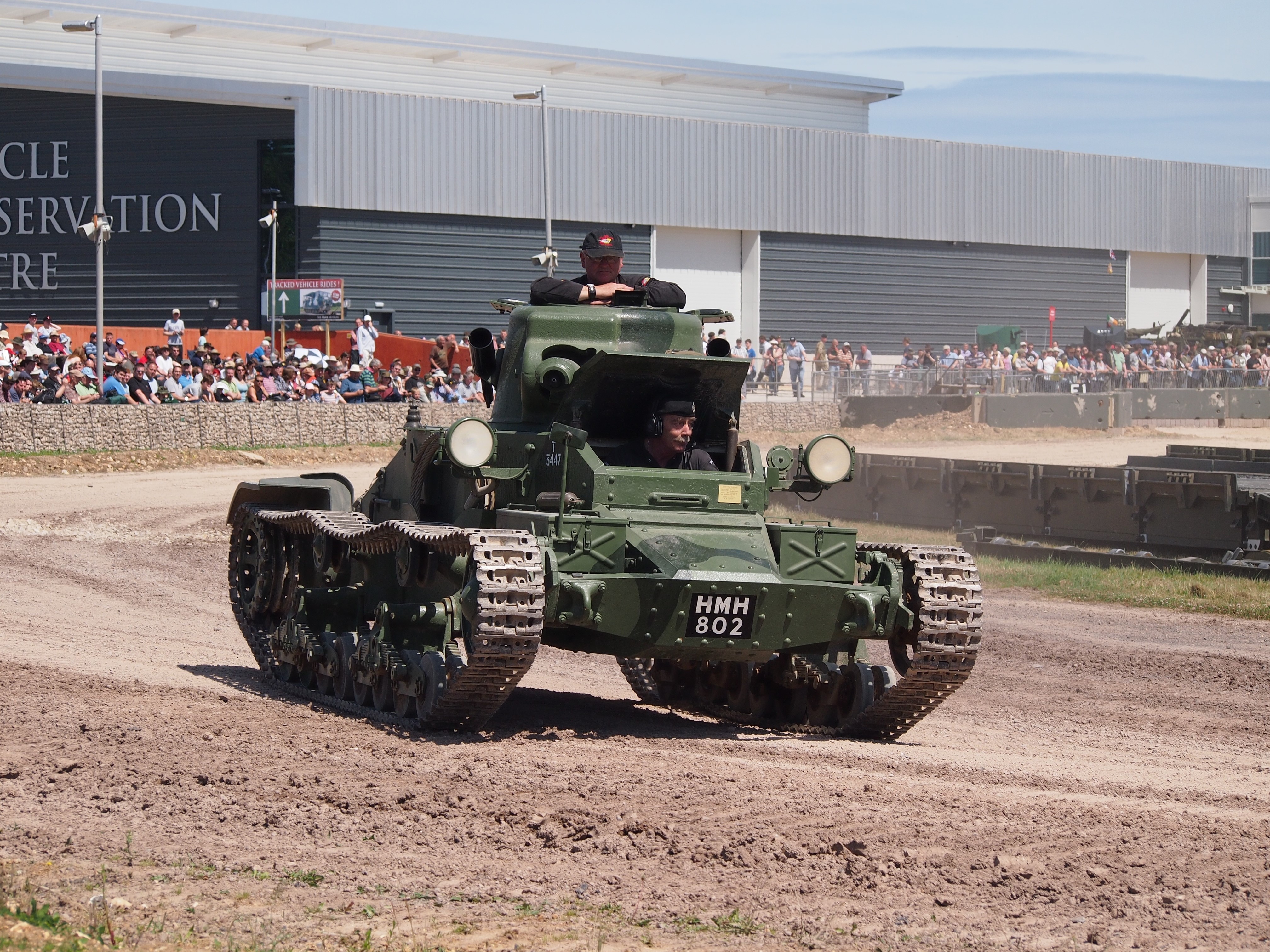 Matilda I Tank with Crew at Event HD Wallpaper