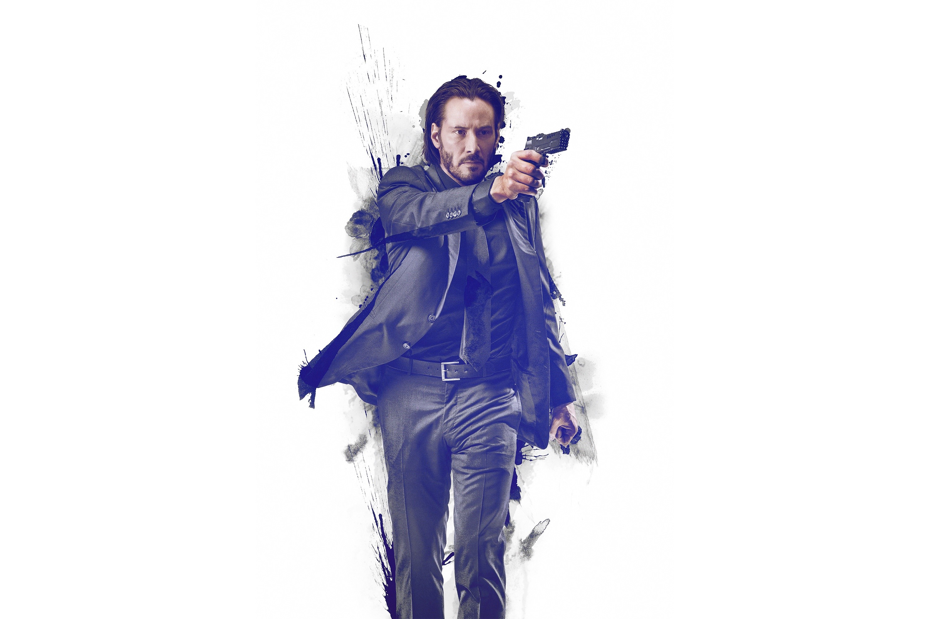John Wick from John Wick holding a pistol HD Wallpaper