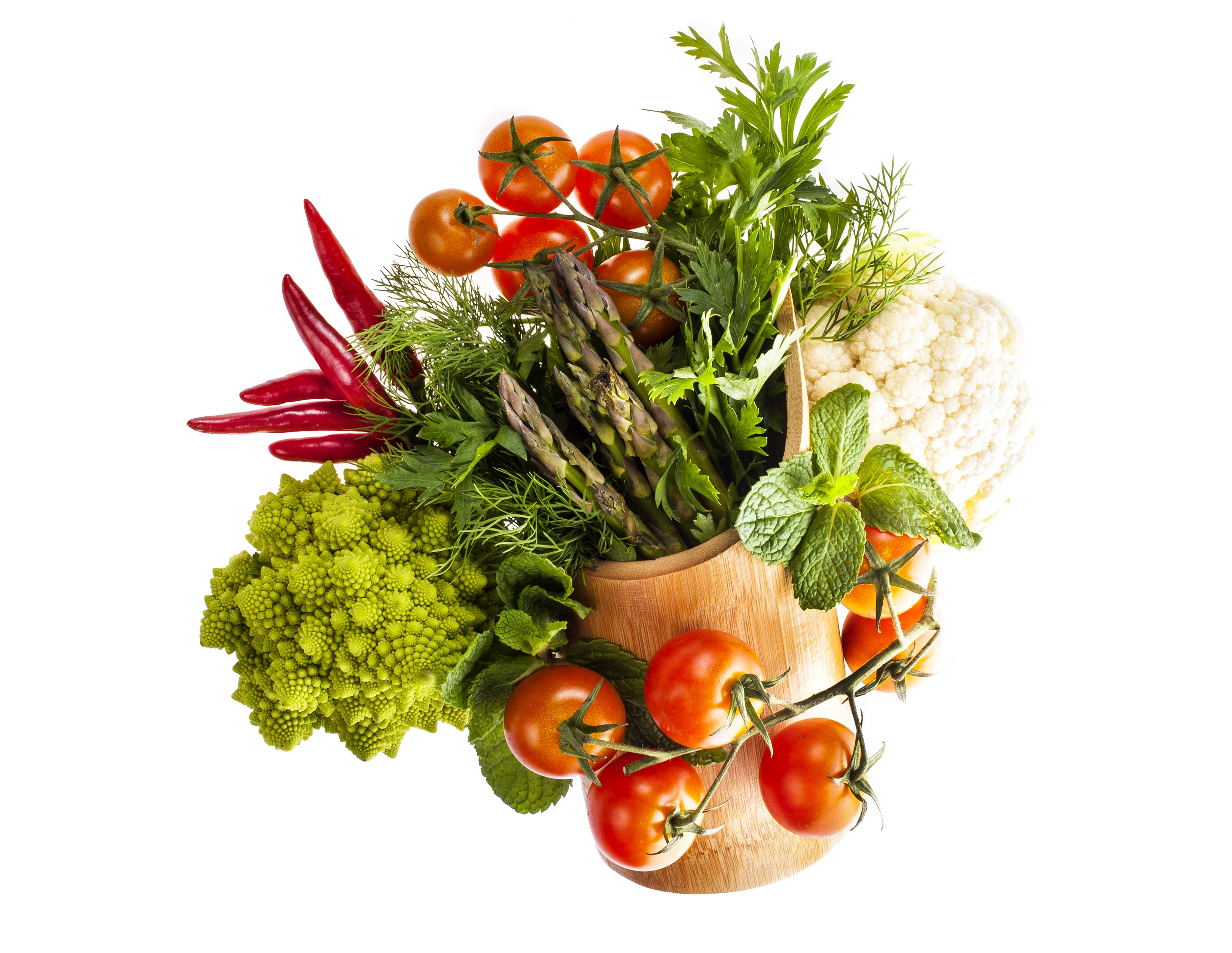 4K Vegetables Assortment HD Wallpaper