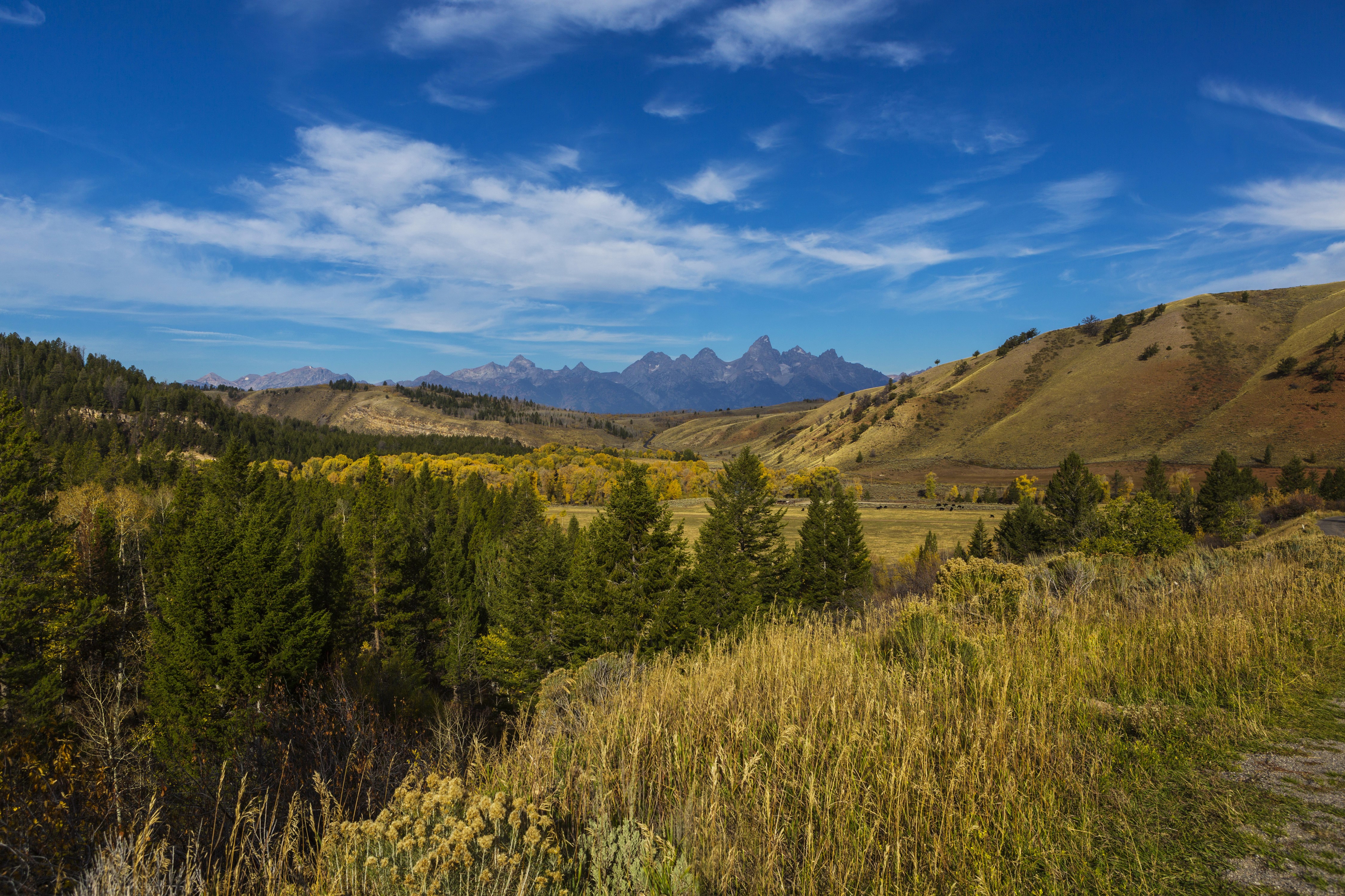 Grand Teton Mountains National Park USA HD Wallpaper
