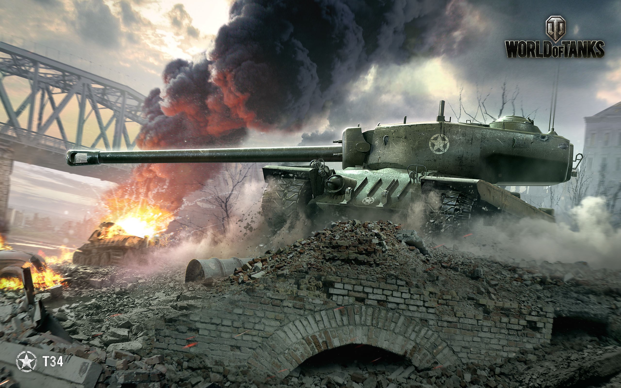 T34 World of Tanks Tanks HD Wallpaper