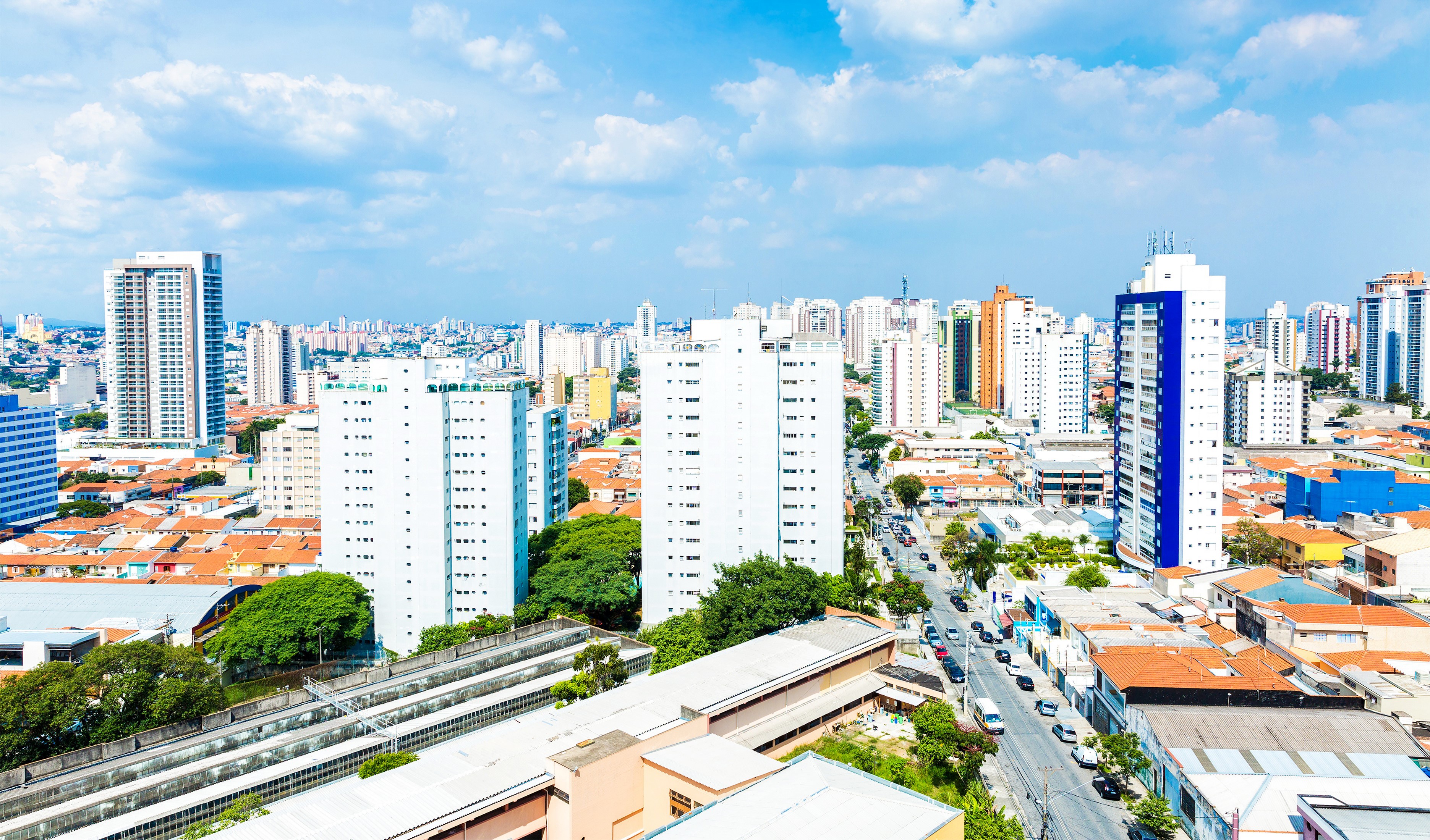 Sao Paulo Brazil Houses Megapolis HD Wallpaper