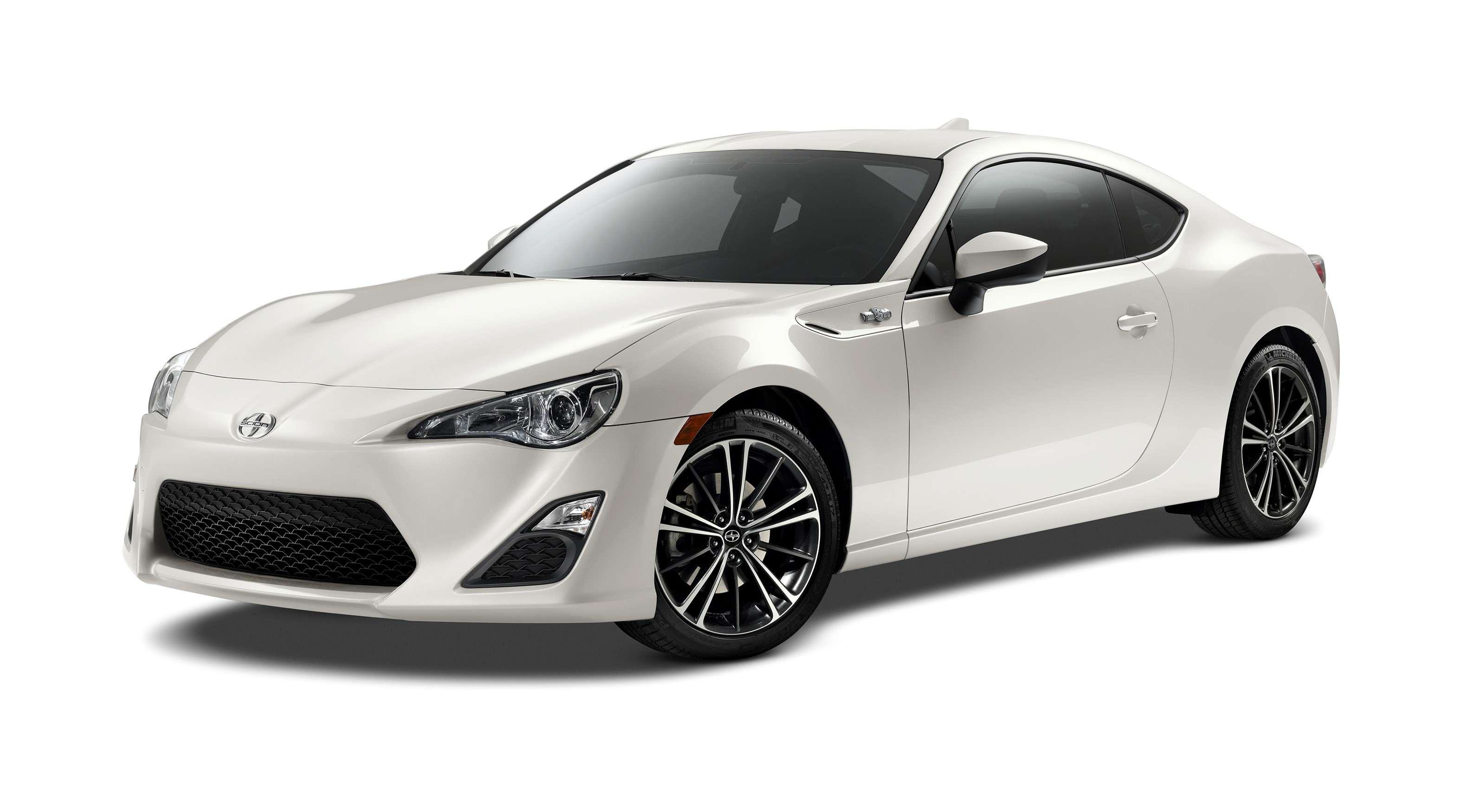 White 2015 Scion FR-S HD Wallpaper