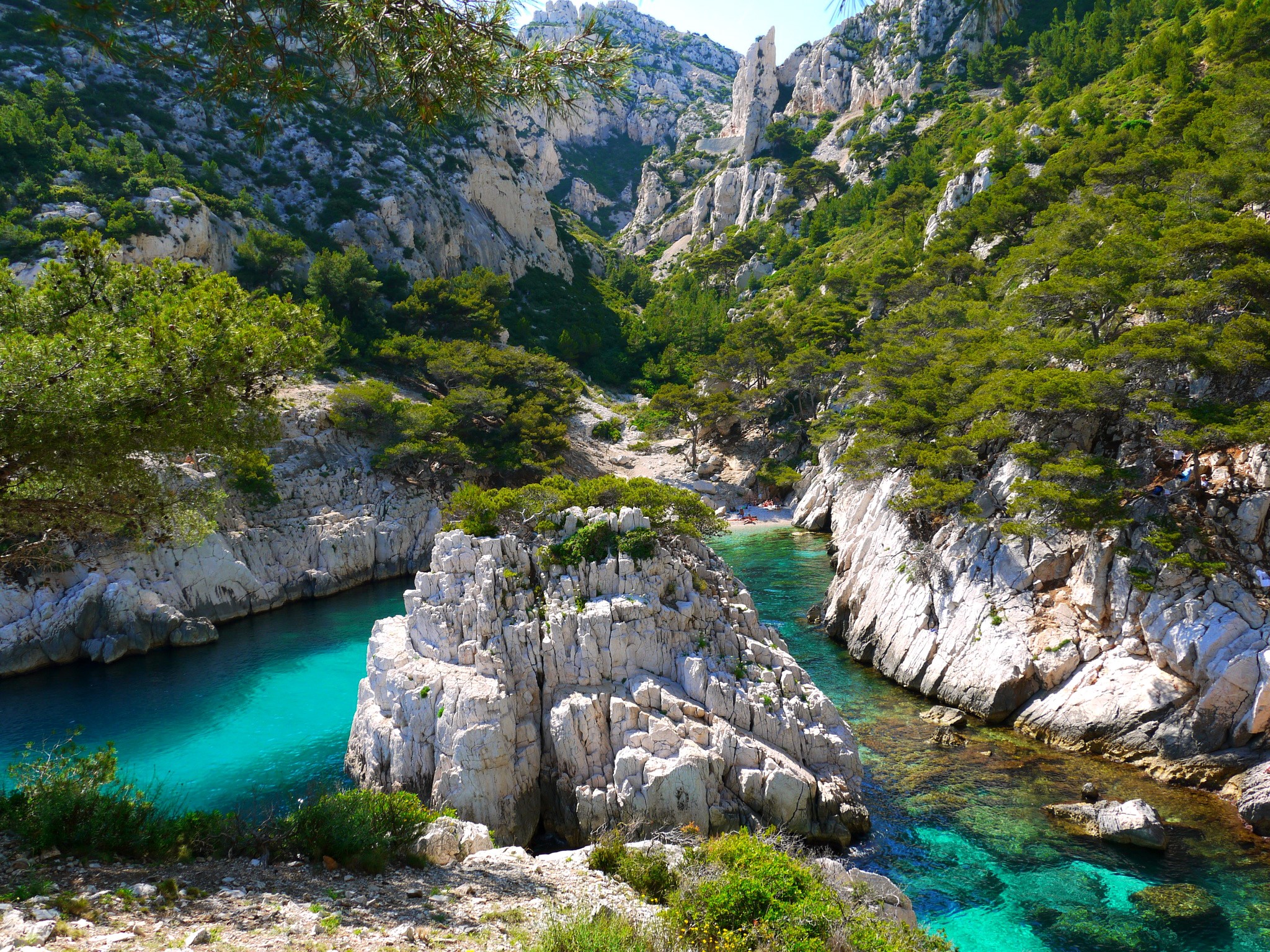 Calanques National Park near Marseille, France HD Wallpaper
