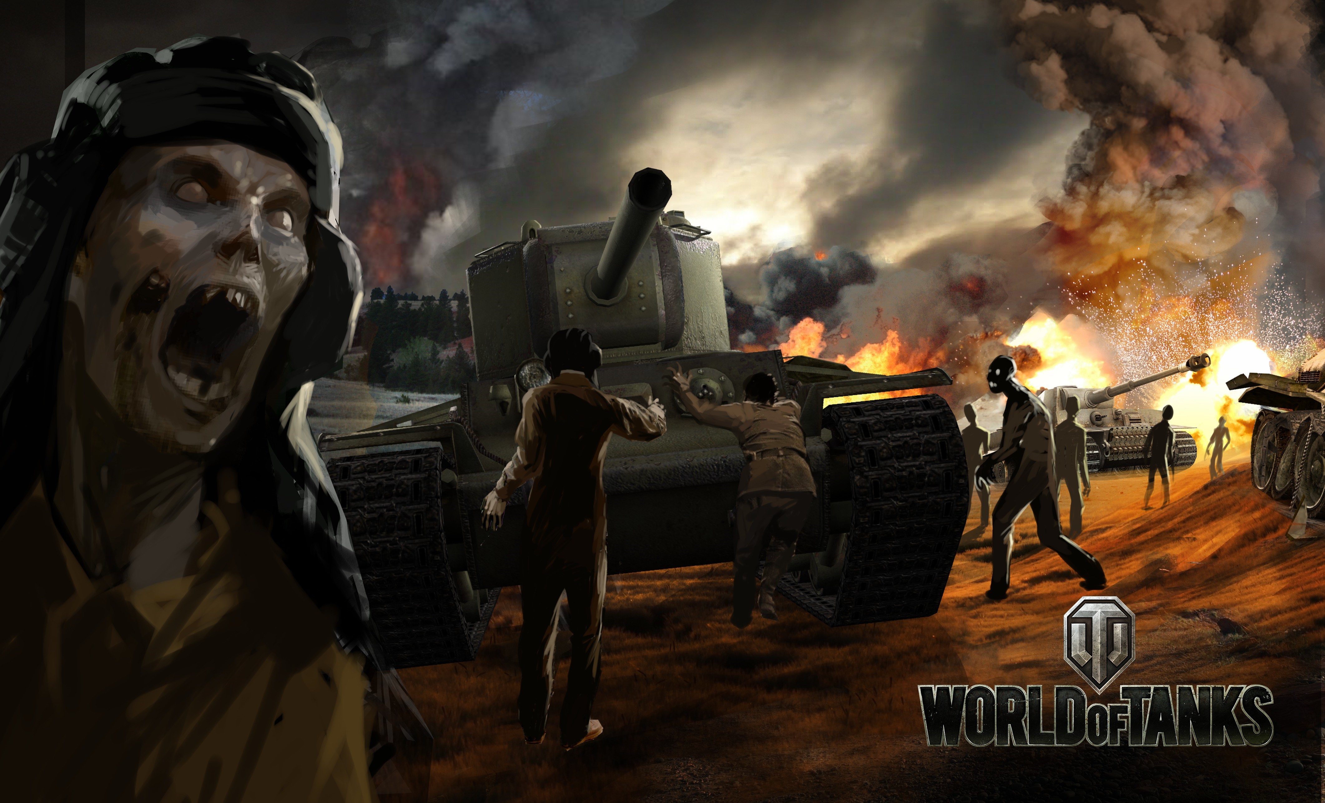 World of Tanks Zombie Apocalypse HD Wallpaper