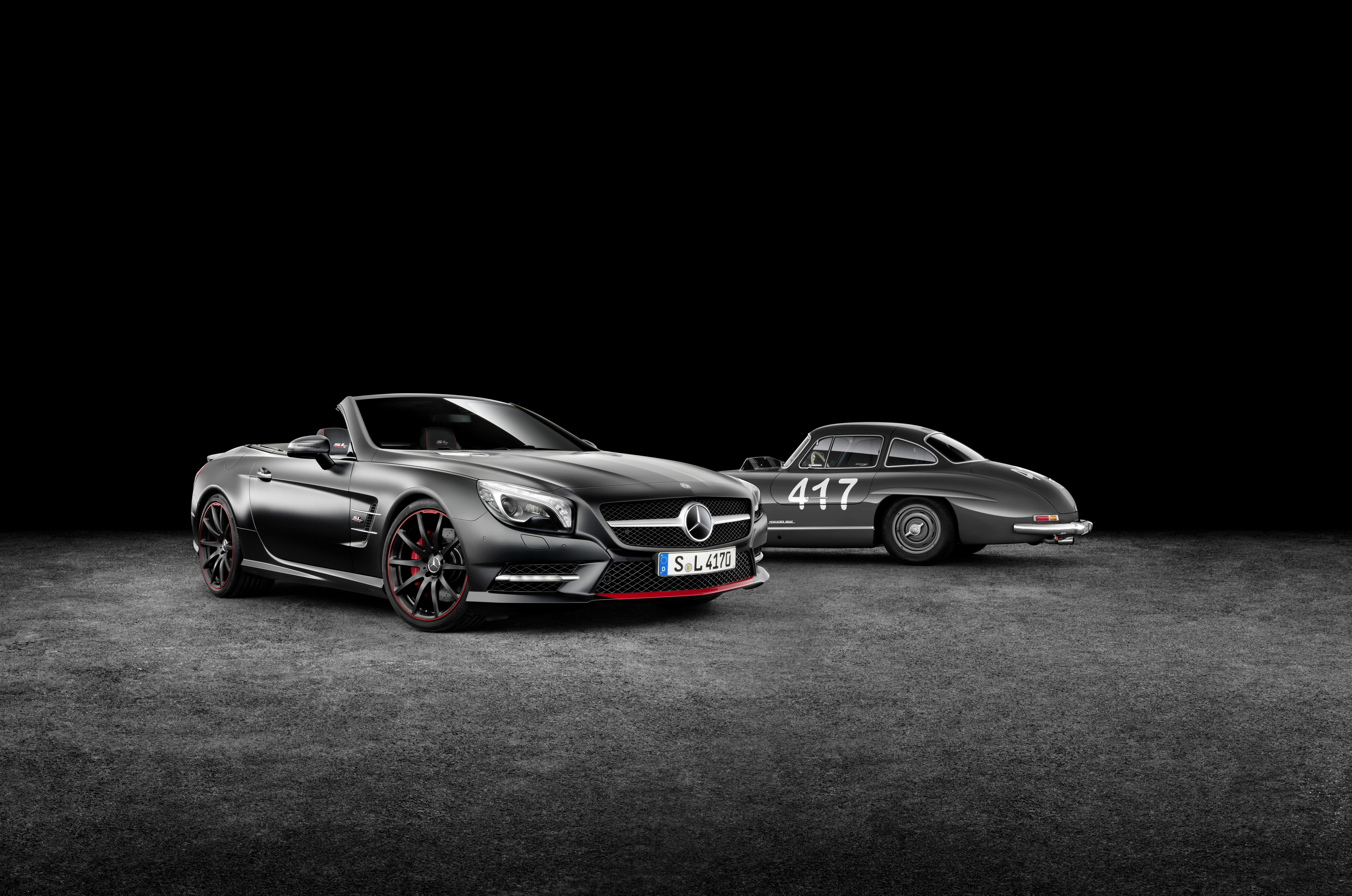 Mercedes-Benz SL Special Edition Mille Miglia HD Wallpaper