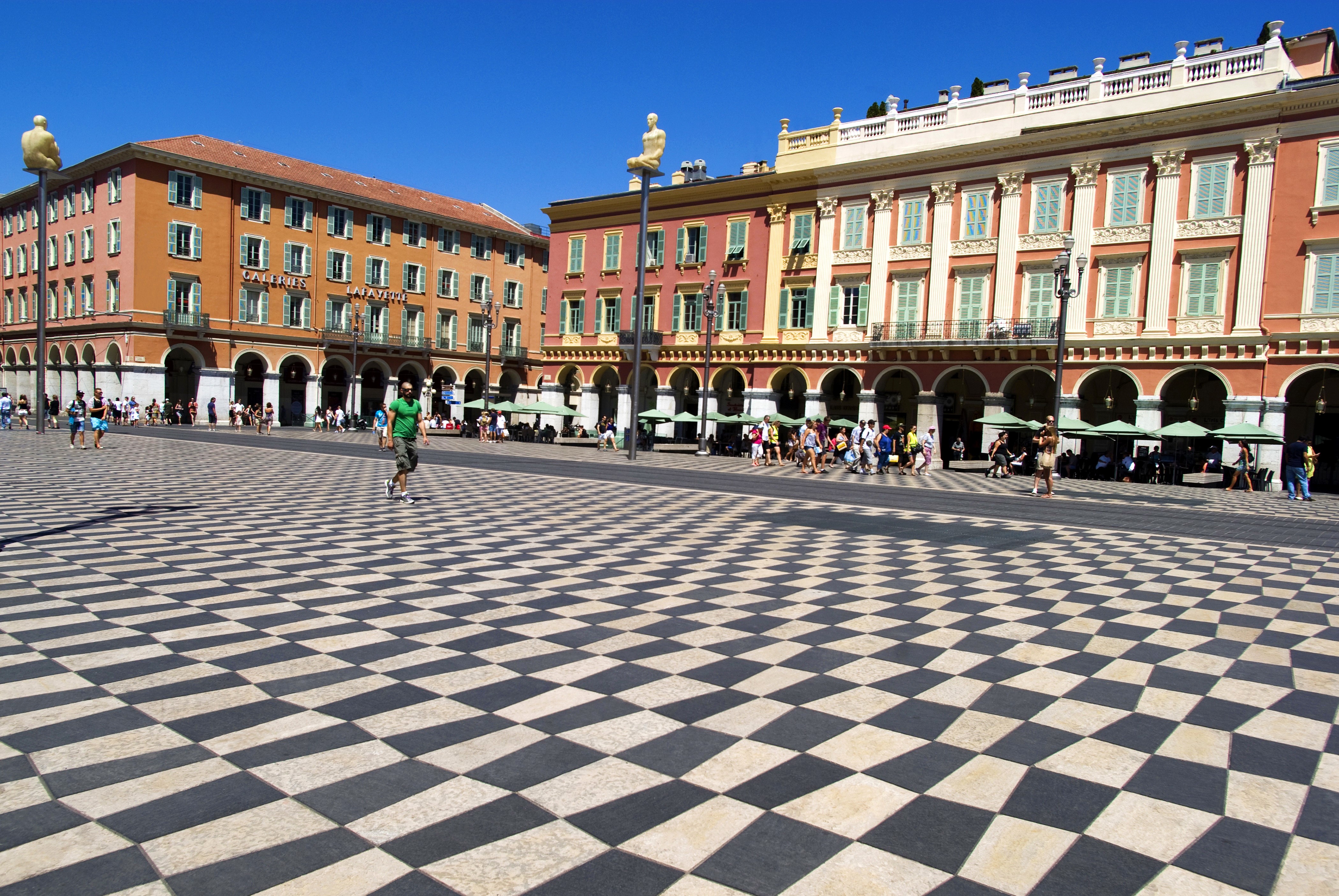 Place Masséna, Nice, France HD Wallpaper