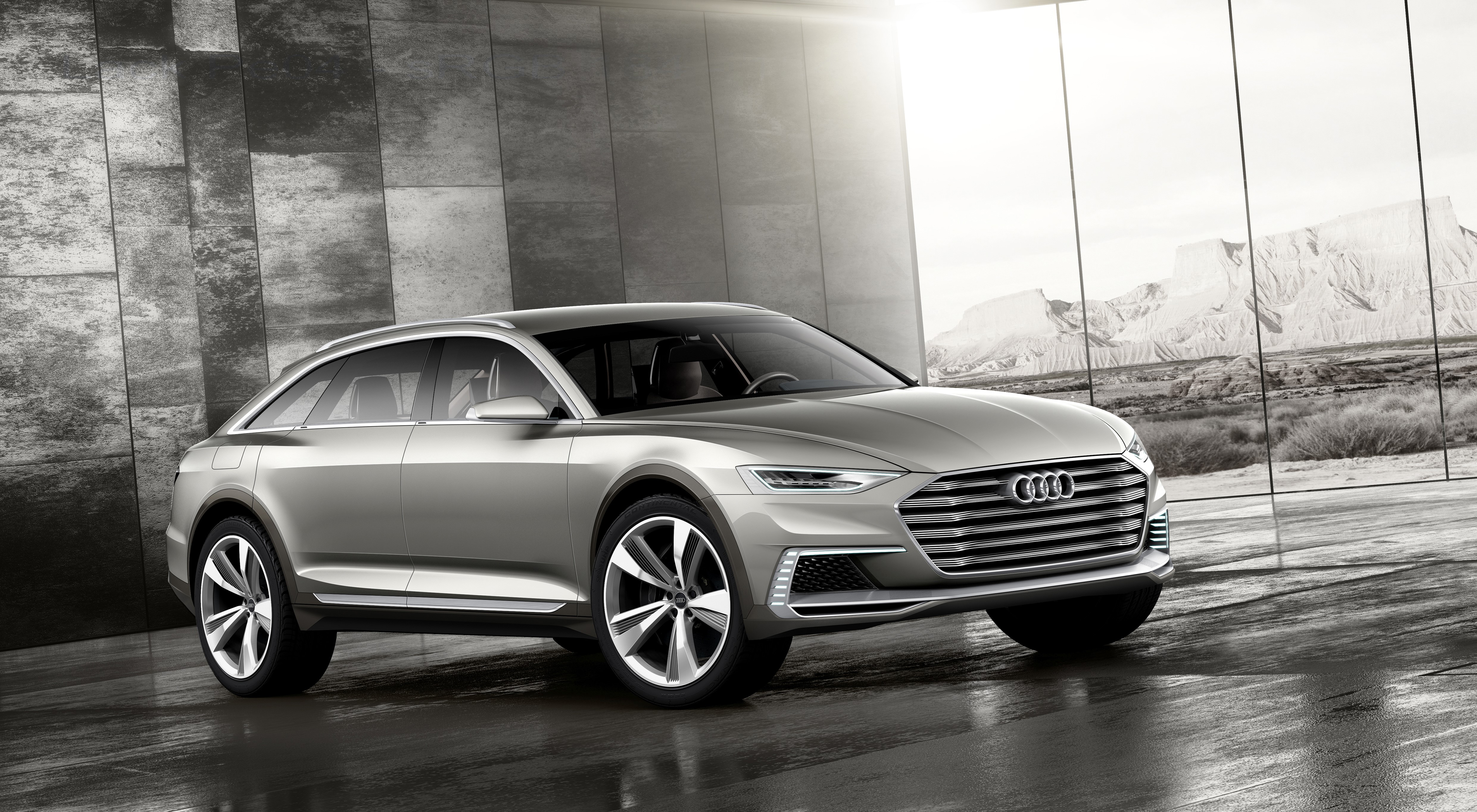 Audi Prologue allroad concept car HD Wallpaper