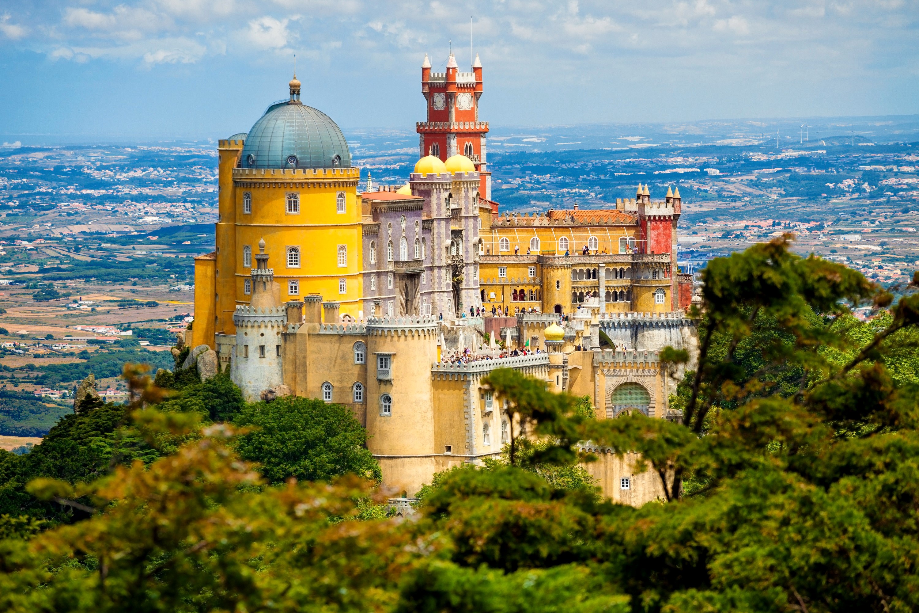 4K Paleis Van Sintra Portugal Palace HD Wallpaper Rare Gallery