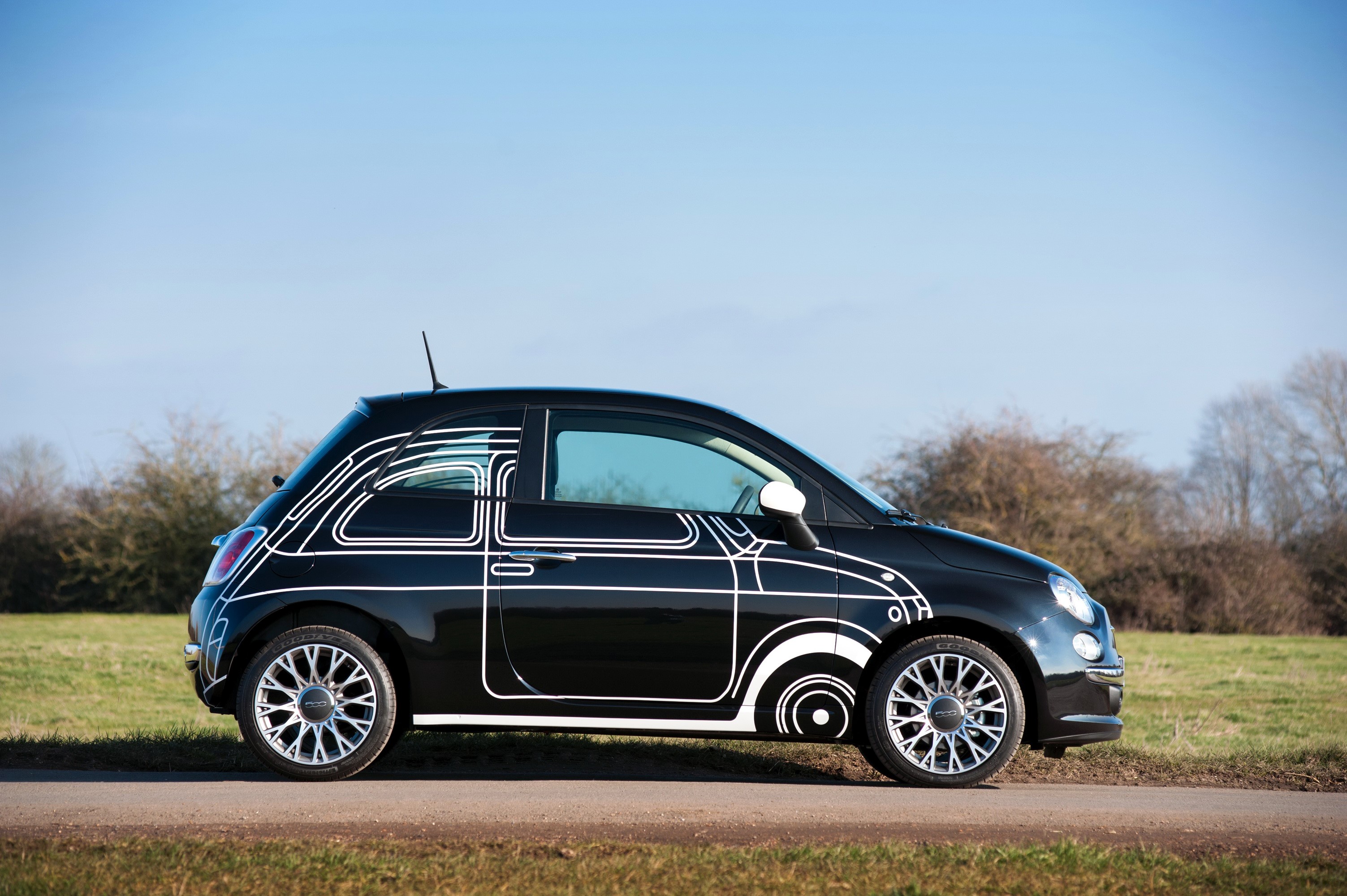 Fiat 500 Ron Arad Edition car HD Wallpaper