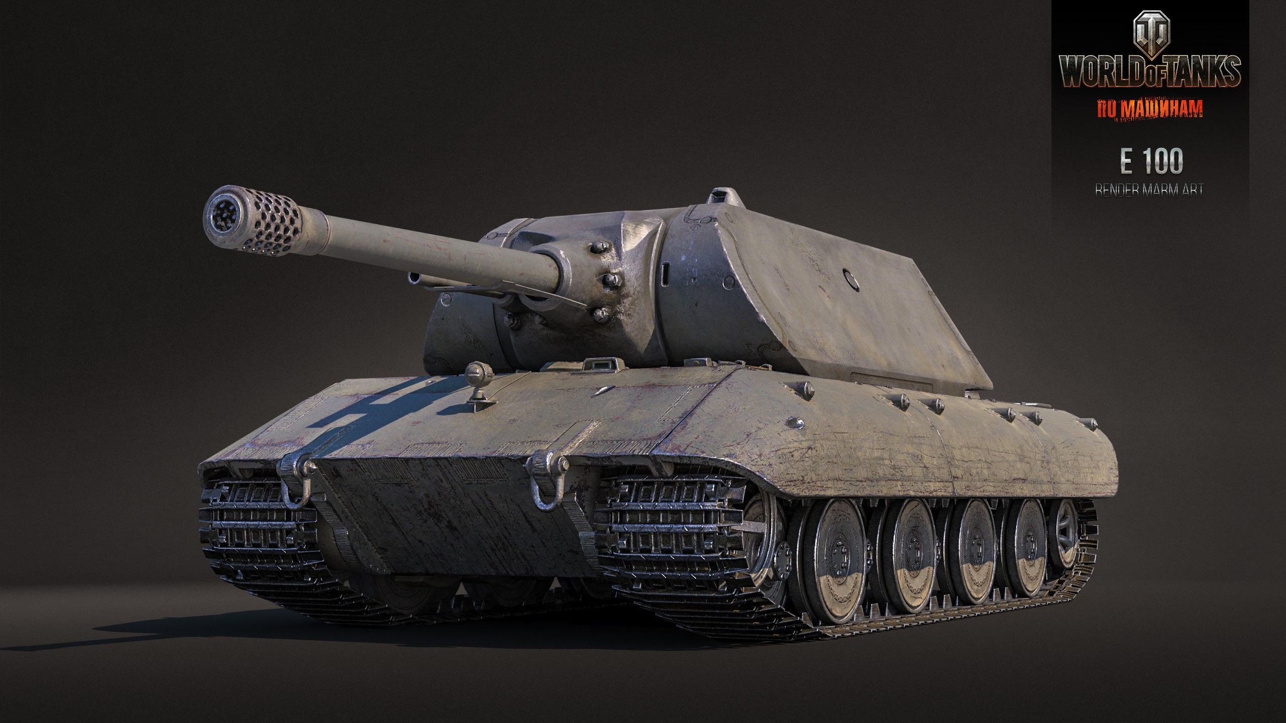 E 100 Tank from World of Tanks HD Wallpaper