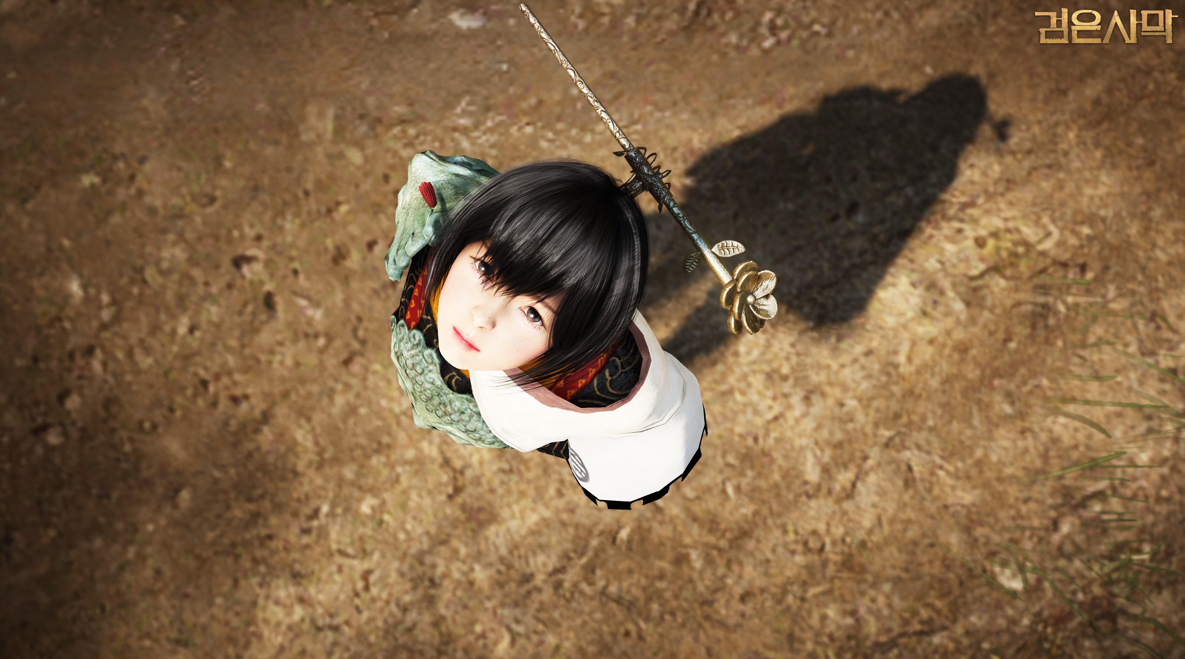 Black Desert Online: Young girl with a flower hairpin HD Wallpaper
