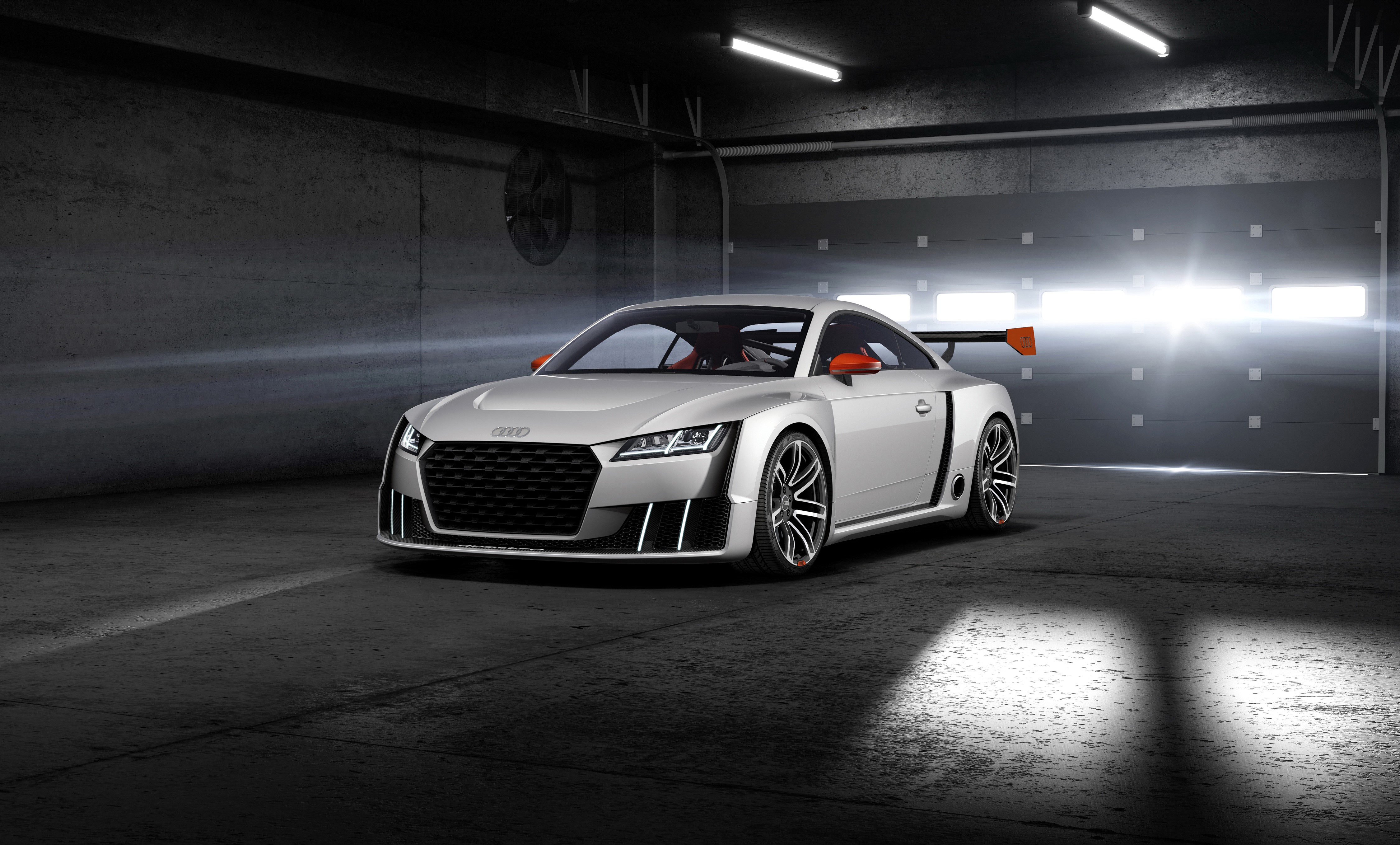 Audi TT clubsport turbo concept car HD Wallpaper