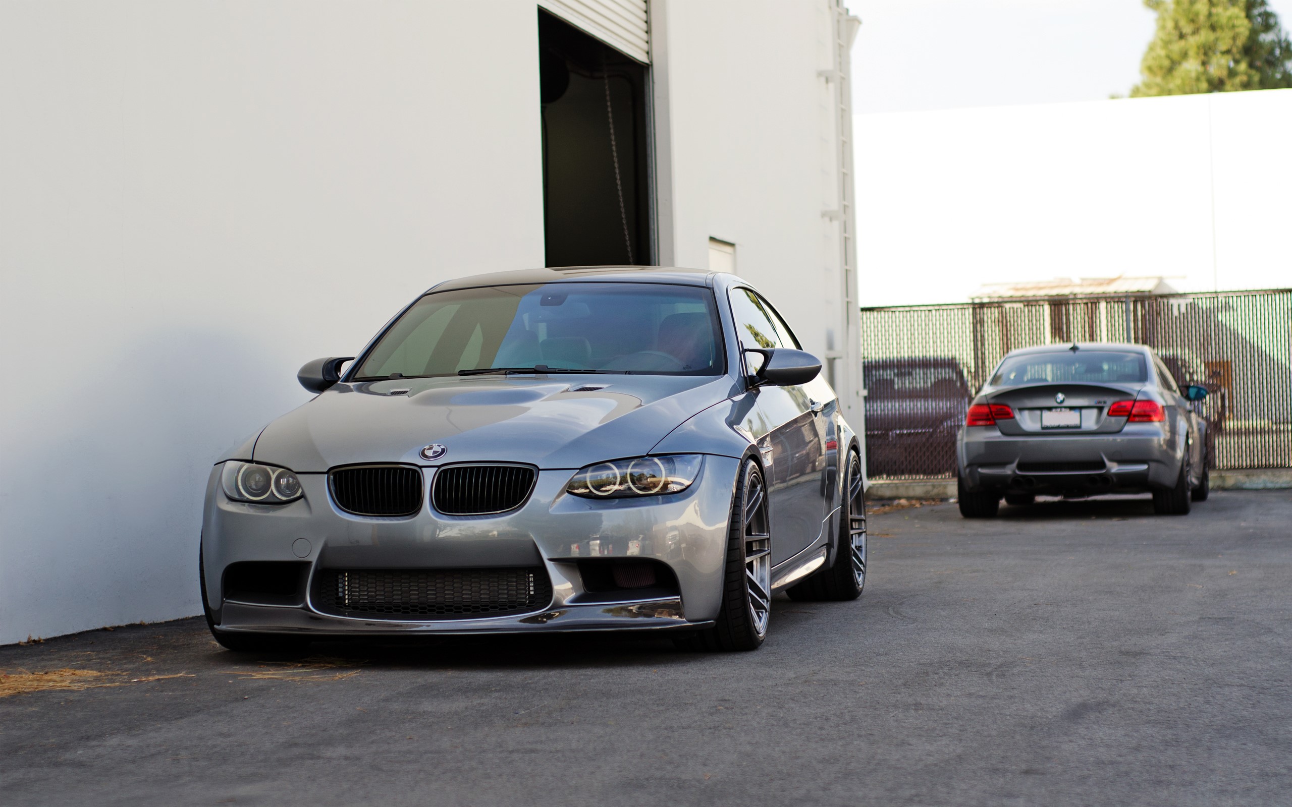 BMW E92 M3 Space Gray Coupe HD Wallpaper