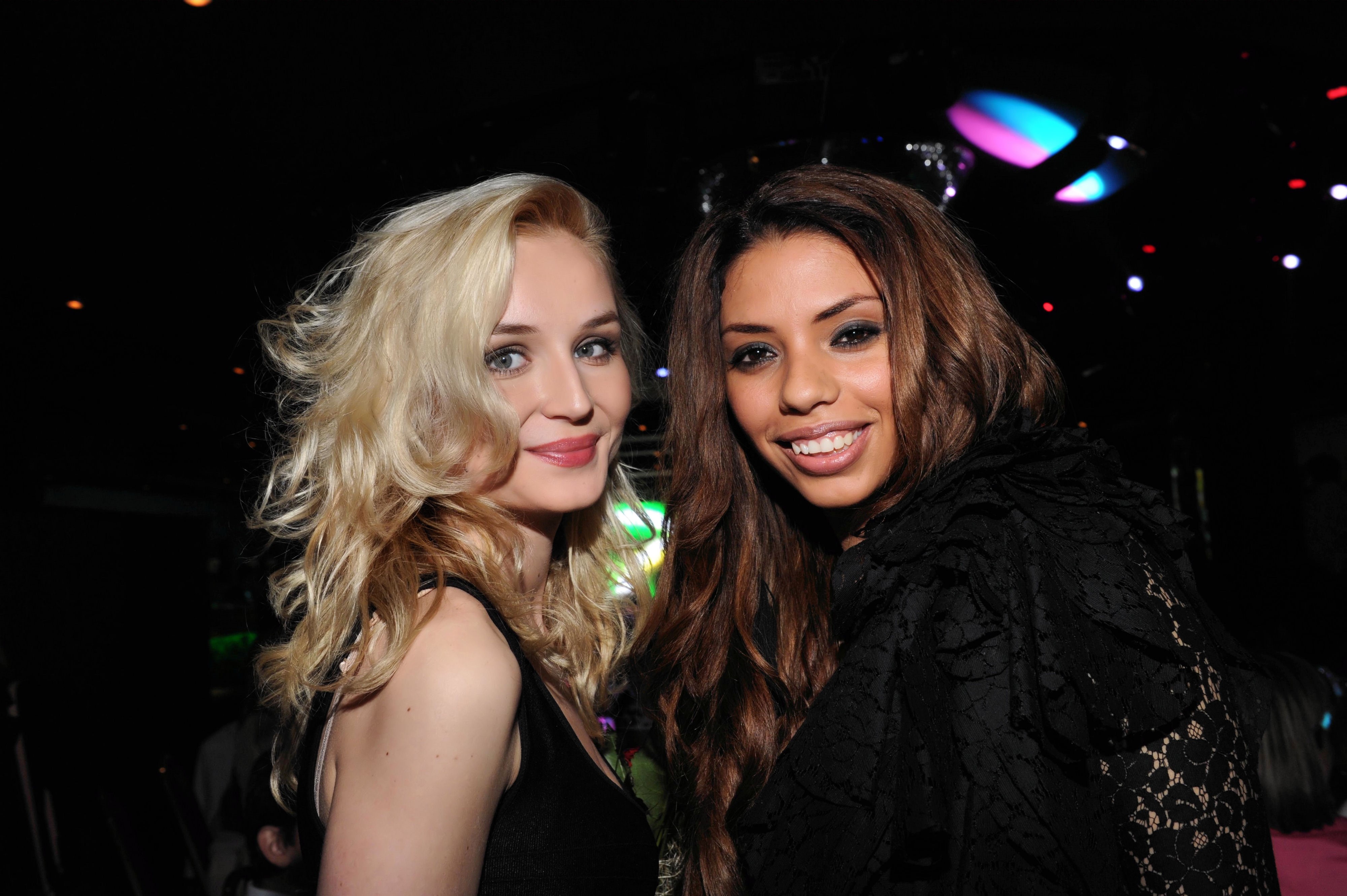 Polina Gagarina and a friend HD Wallpaper