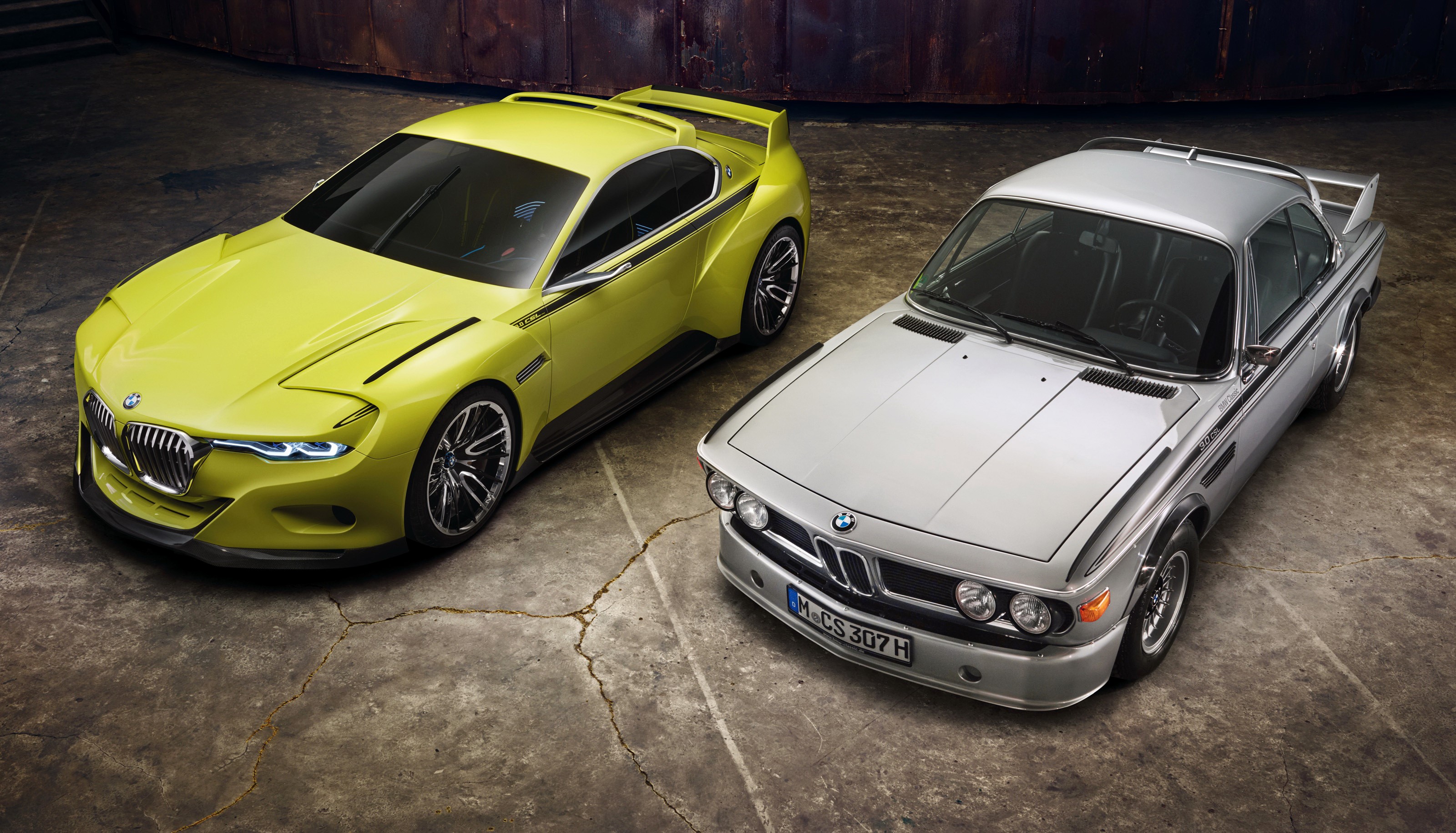 BMW 3.0 CSL Hommage and classic BMW HD Wallpaper