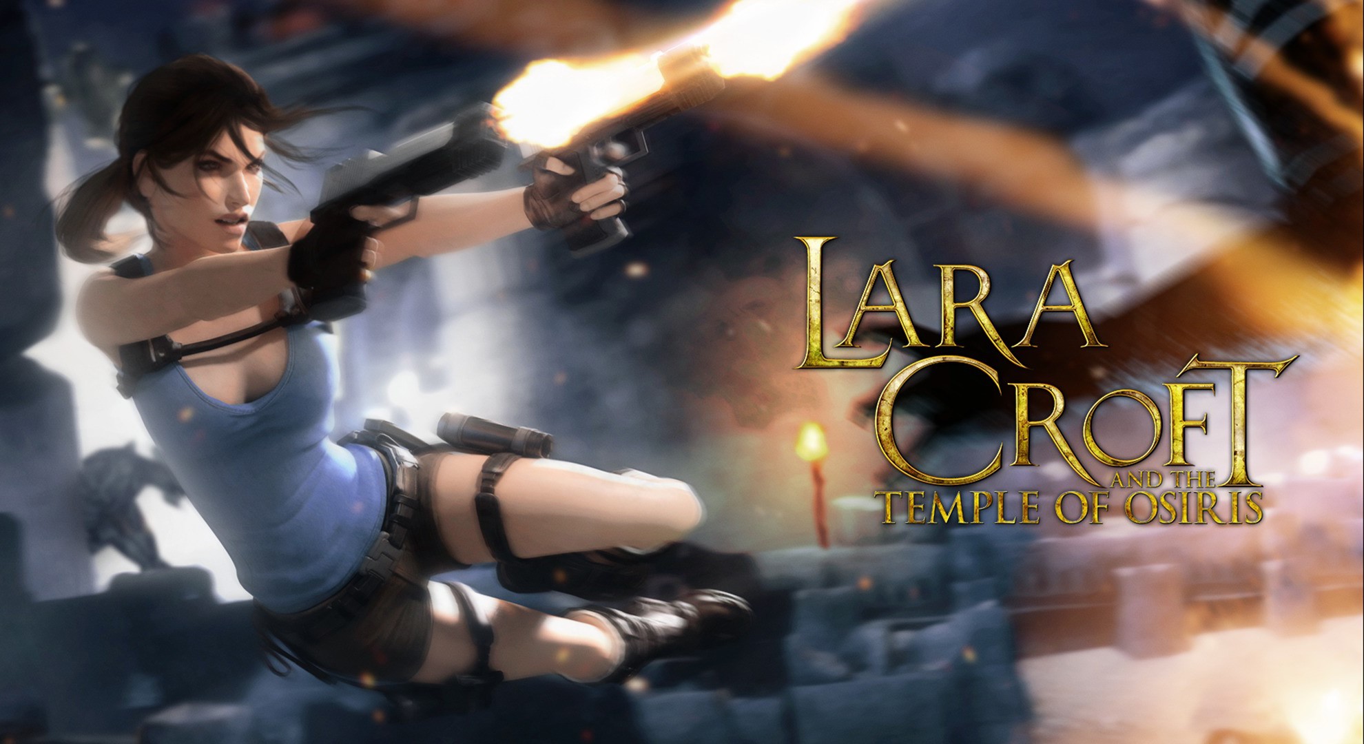 Lara Croft from Tomb Raider: Temple of Osiris HD Wallpaper