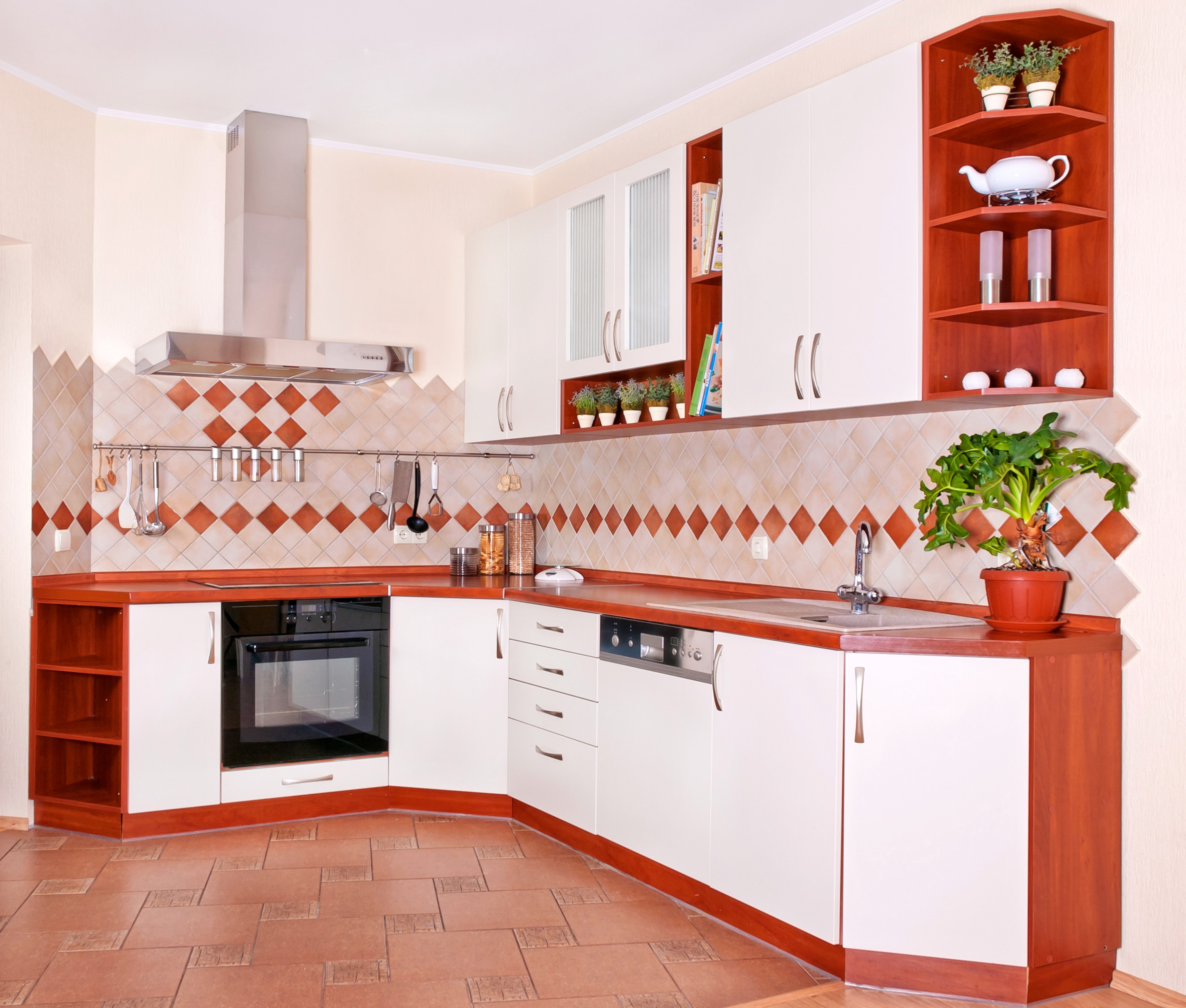 Modern Kitchen Interior Design HD Wallpaper