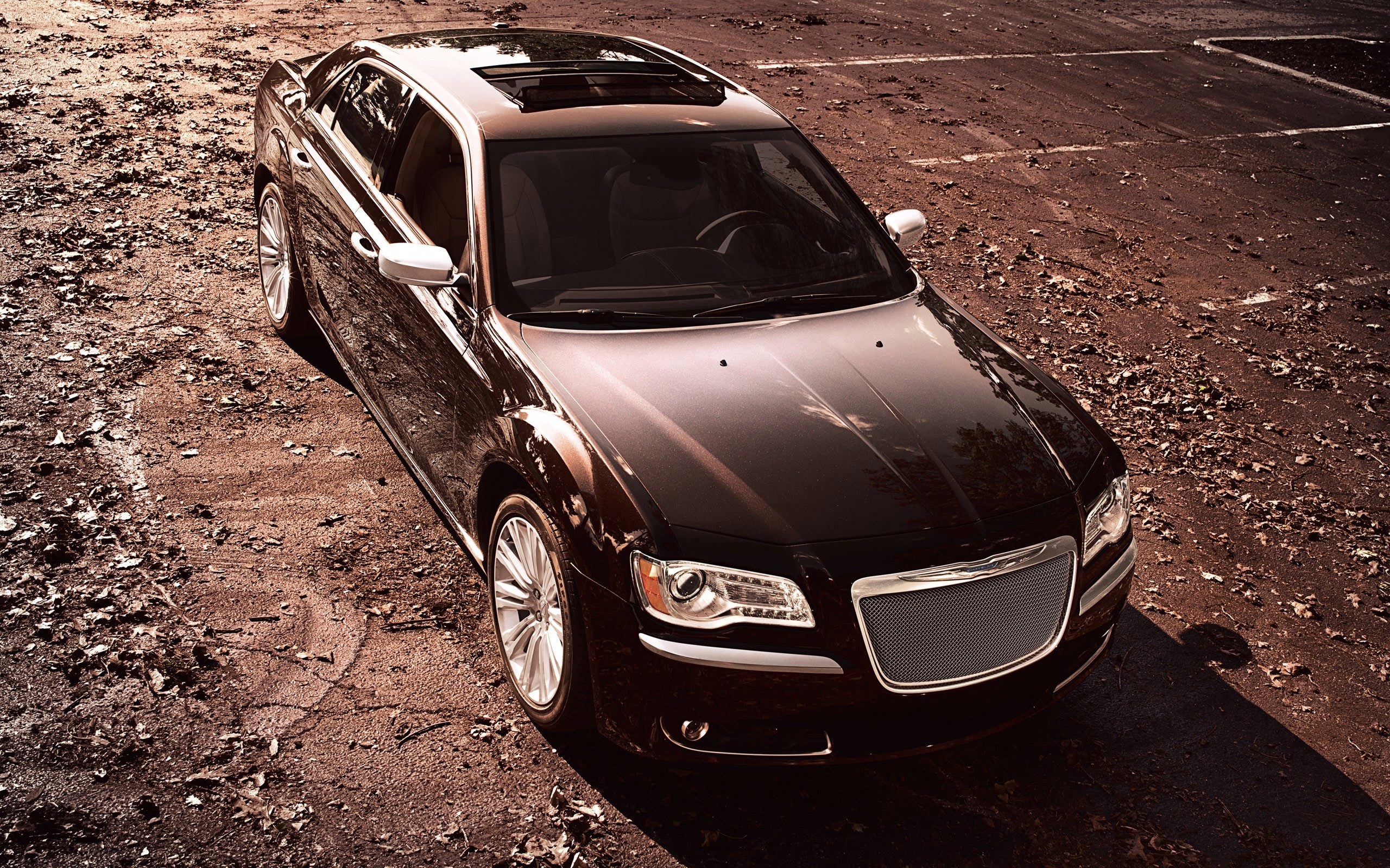 Chrysler 300 Luxury Series sedan HD Wallpaper