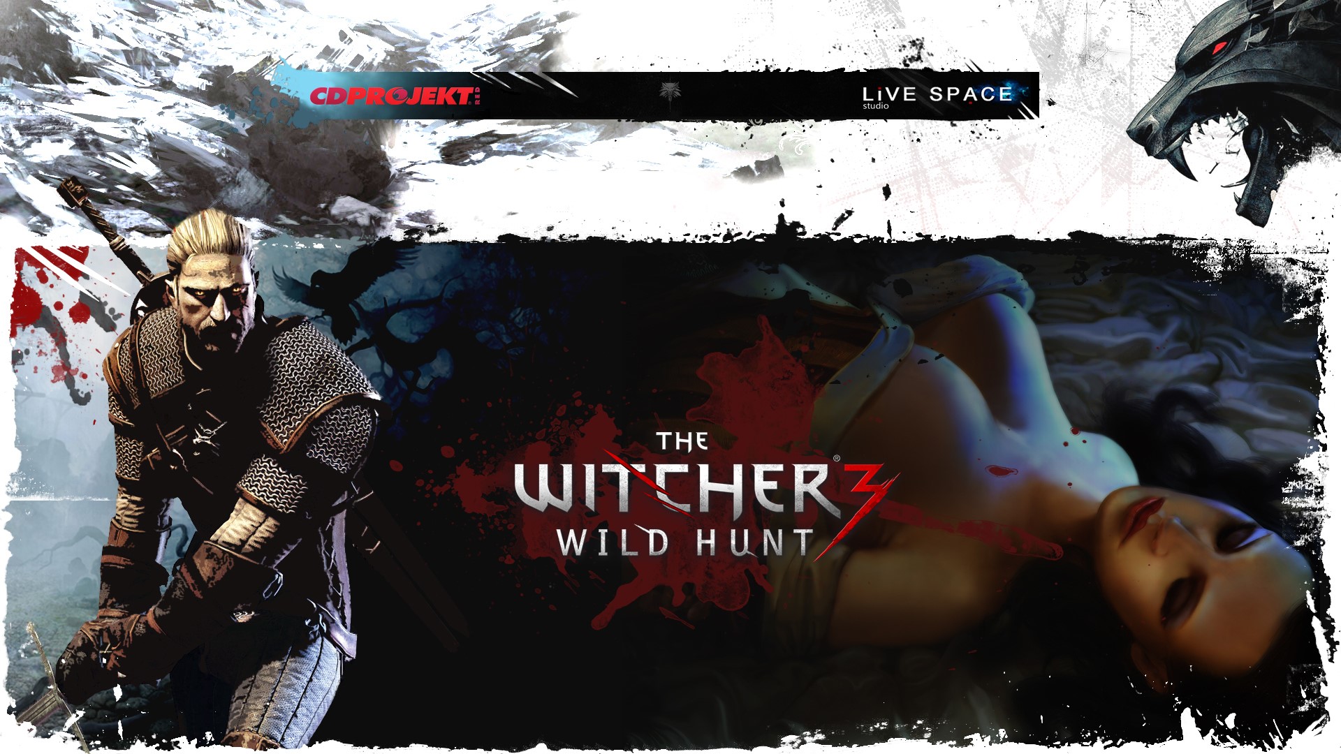 Geralt of Rivia from The Witcher 3: Wild Hunt HD Wallpaper