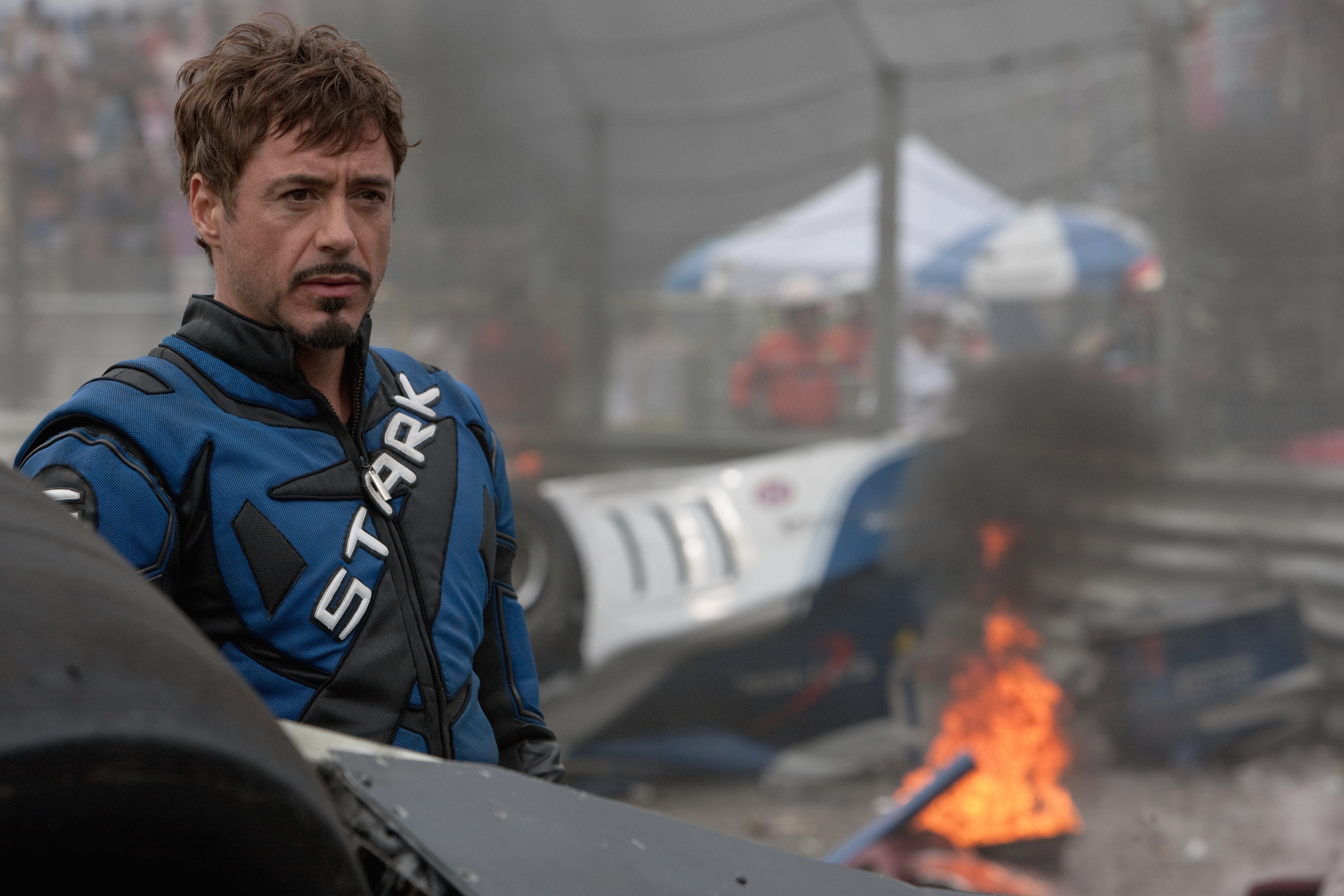 Tony Stark from Iron Man 2 HD Wallpaper