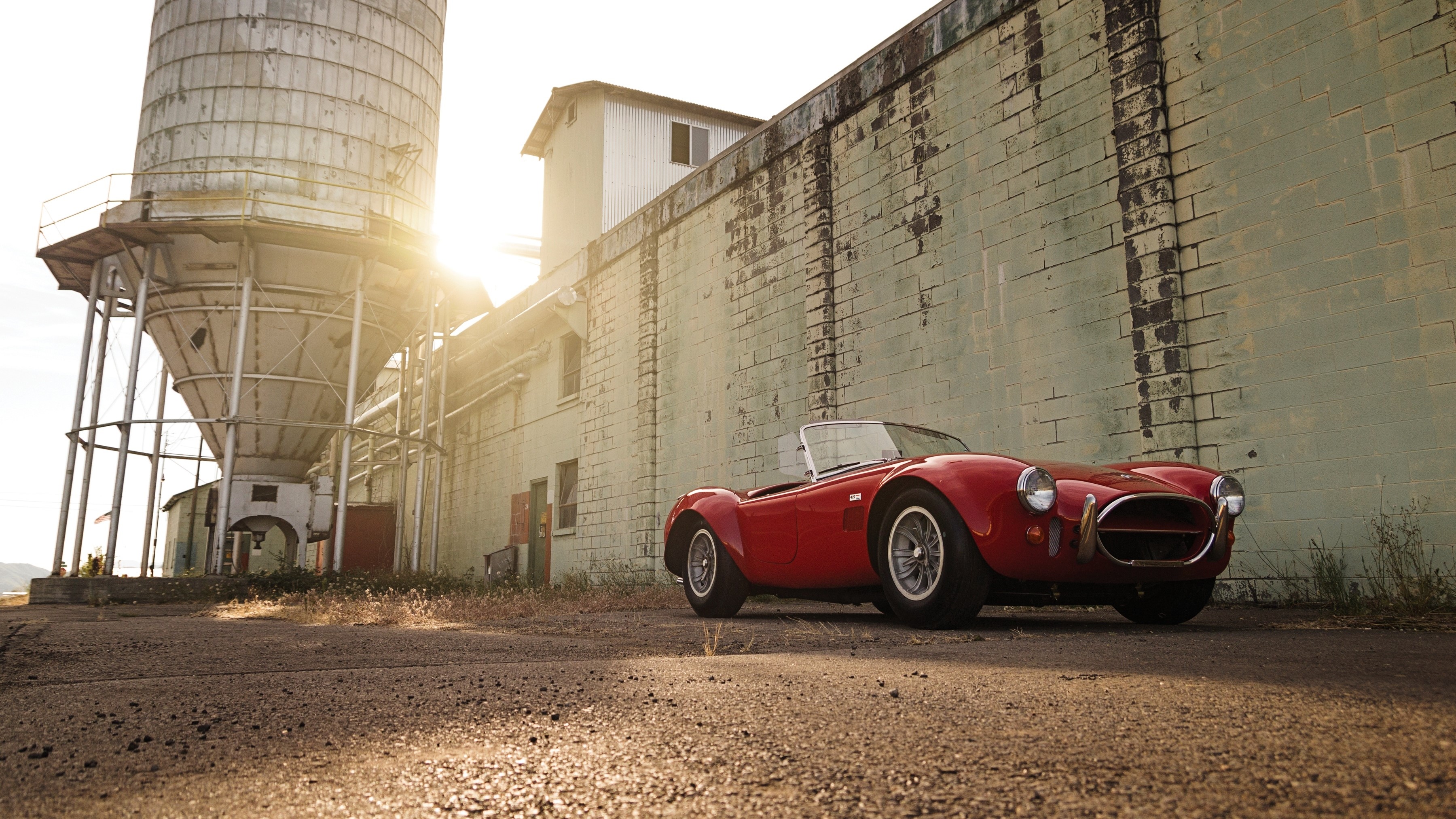 Red 1966 Cobra 427 Roadster MkIII AC HD Wallpaper