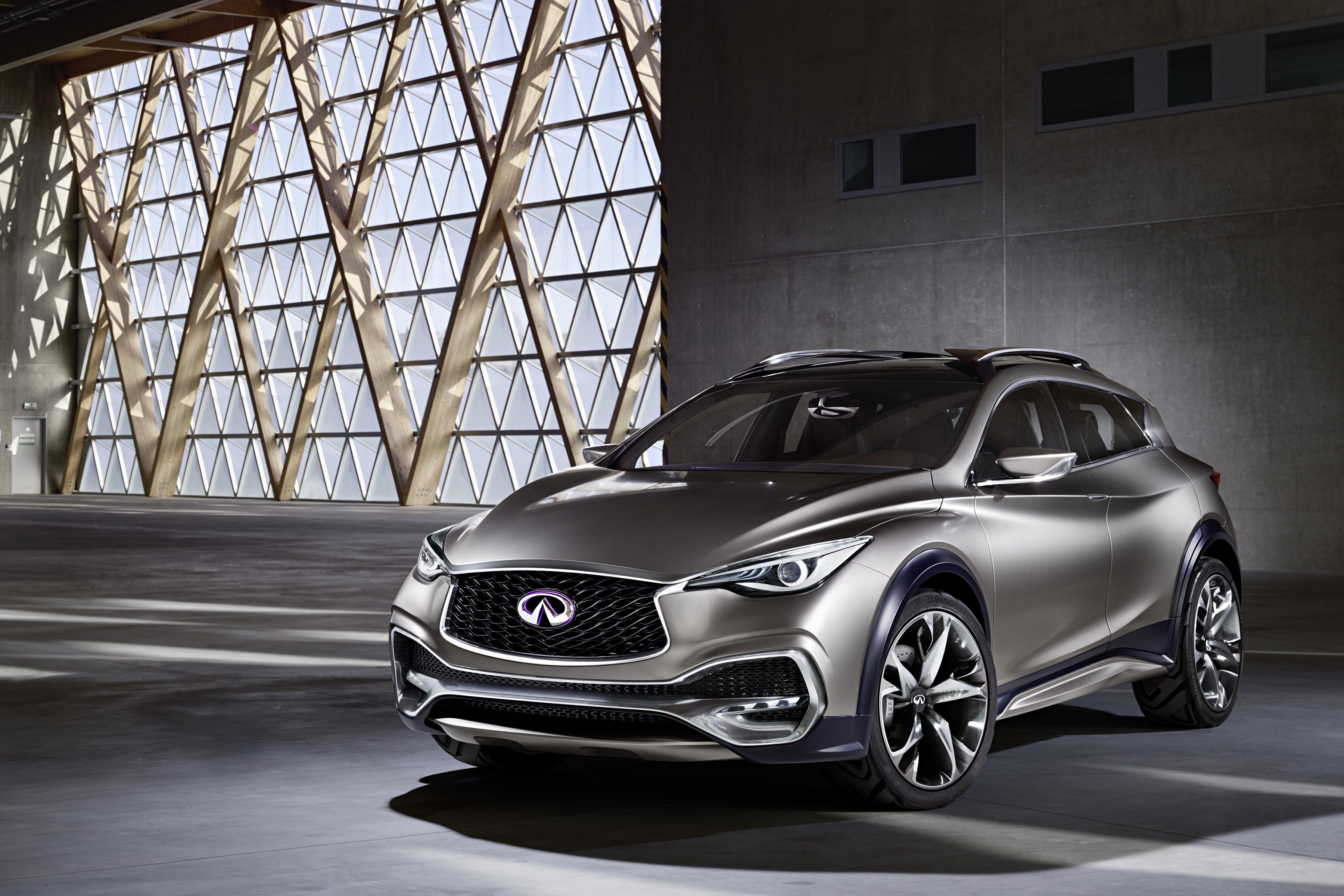 Infiniti QX30 Concept car front view HD Wallpaper