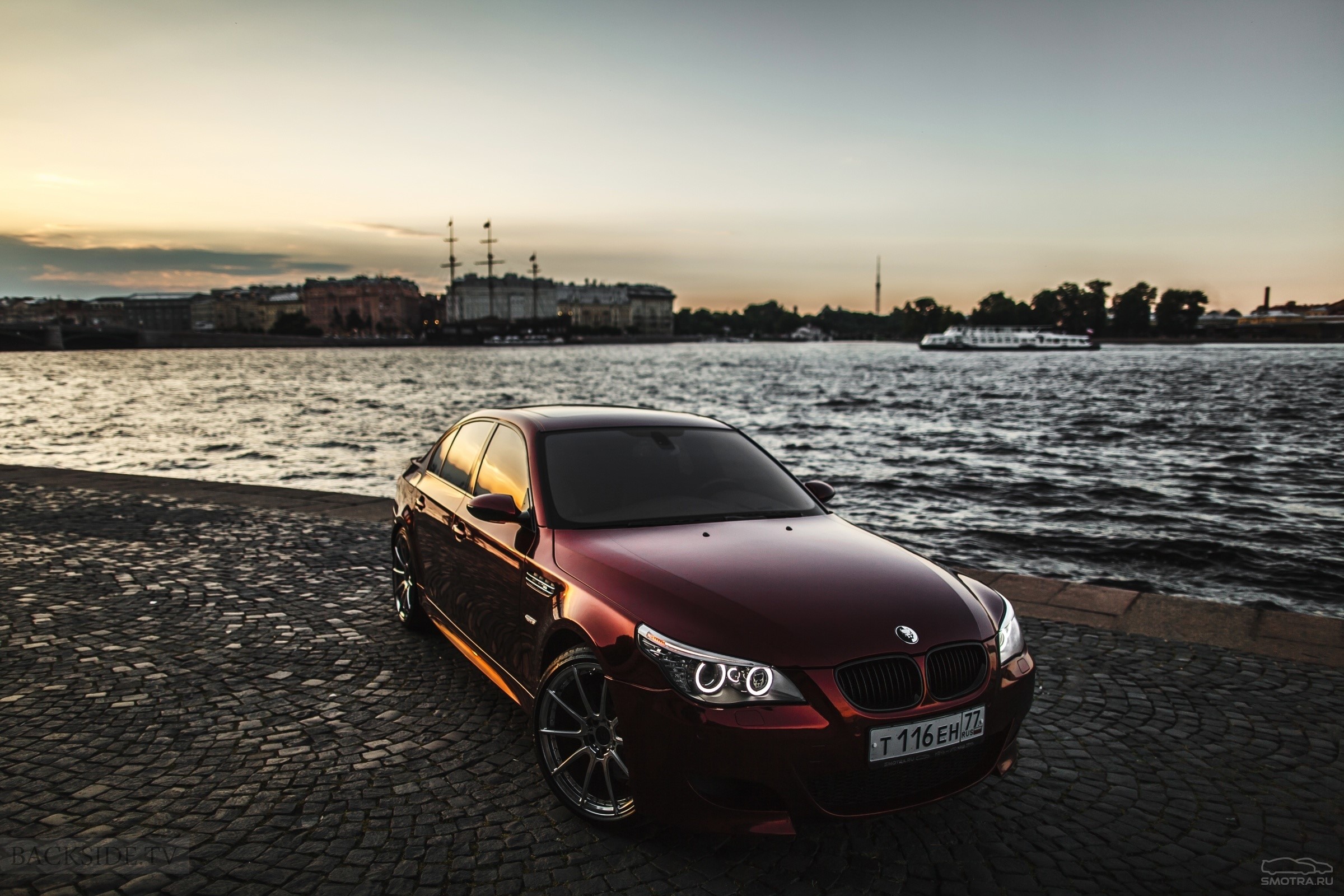 BMW E60 M5 by Eric Daviditch in St. Petersburg HD Wallpaper