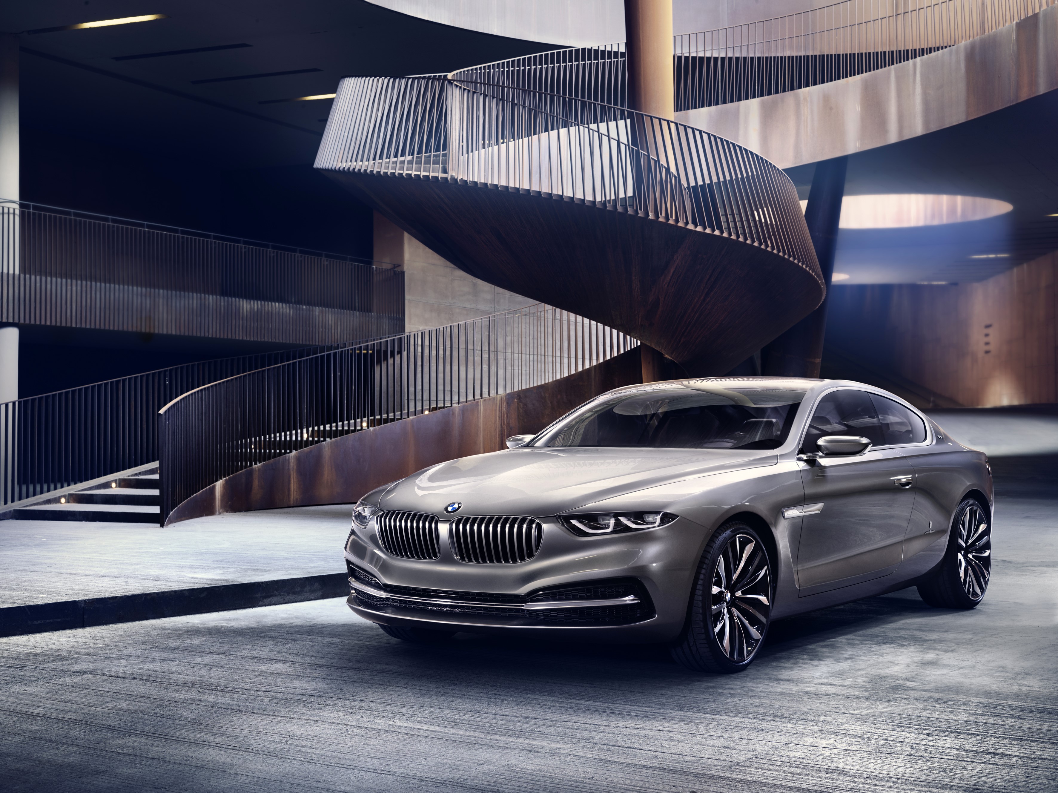 BMW Gran Lusso Coupe by Pininfarina HD Wallpaper