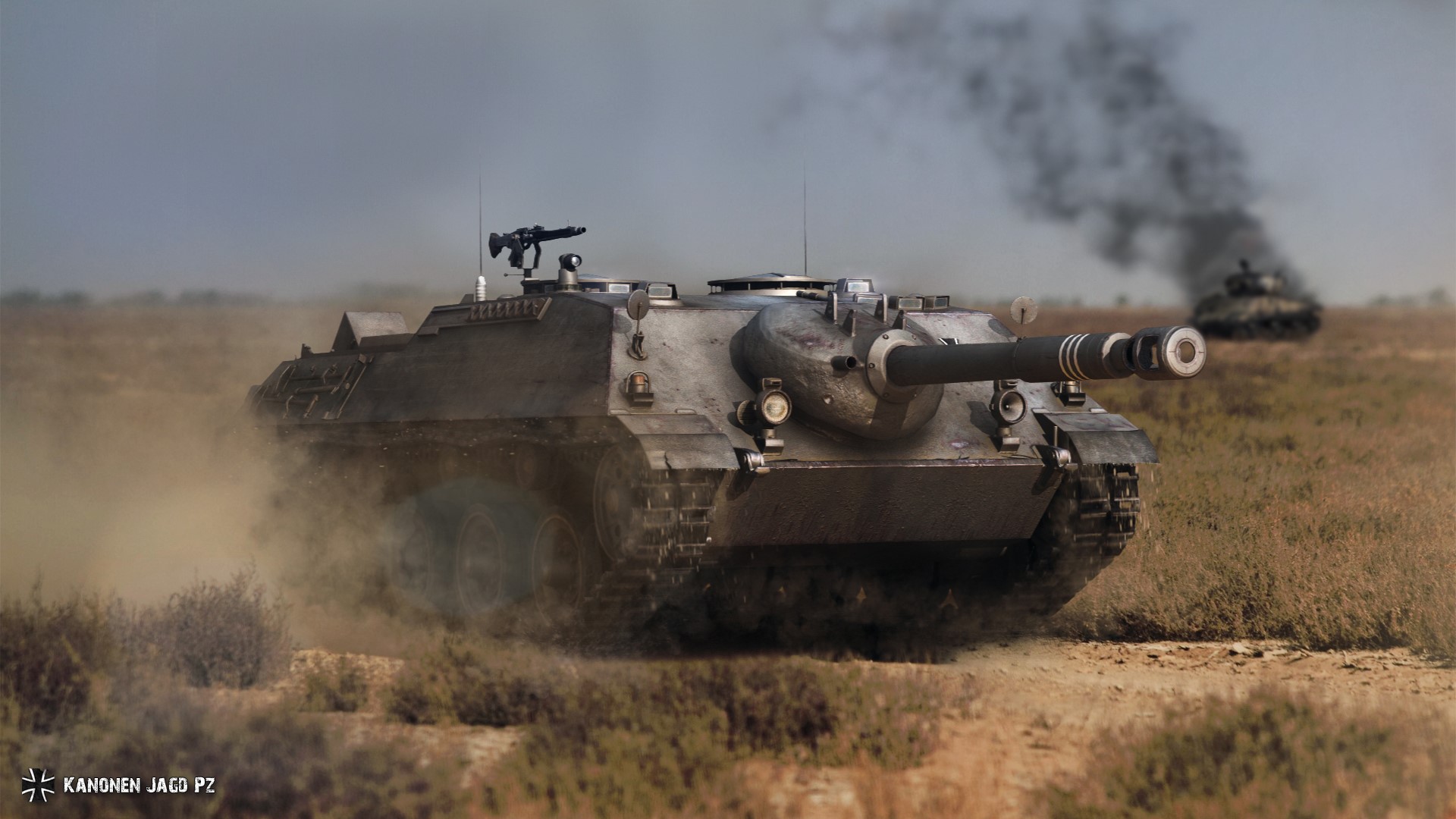 Jagdpanzer Kanonen 90mm tank in World of Tanks HD Wallpaper