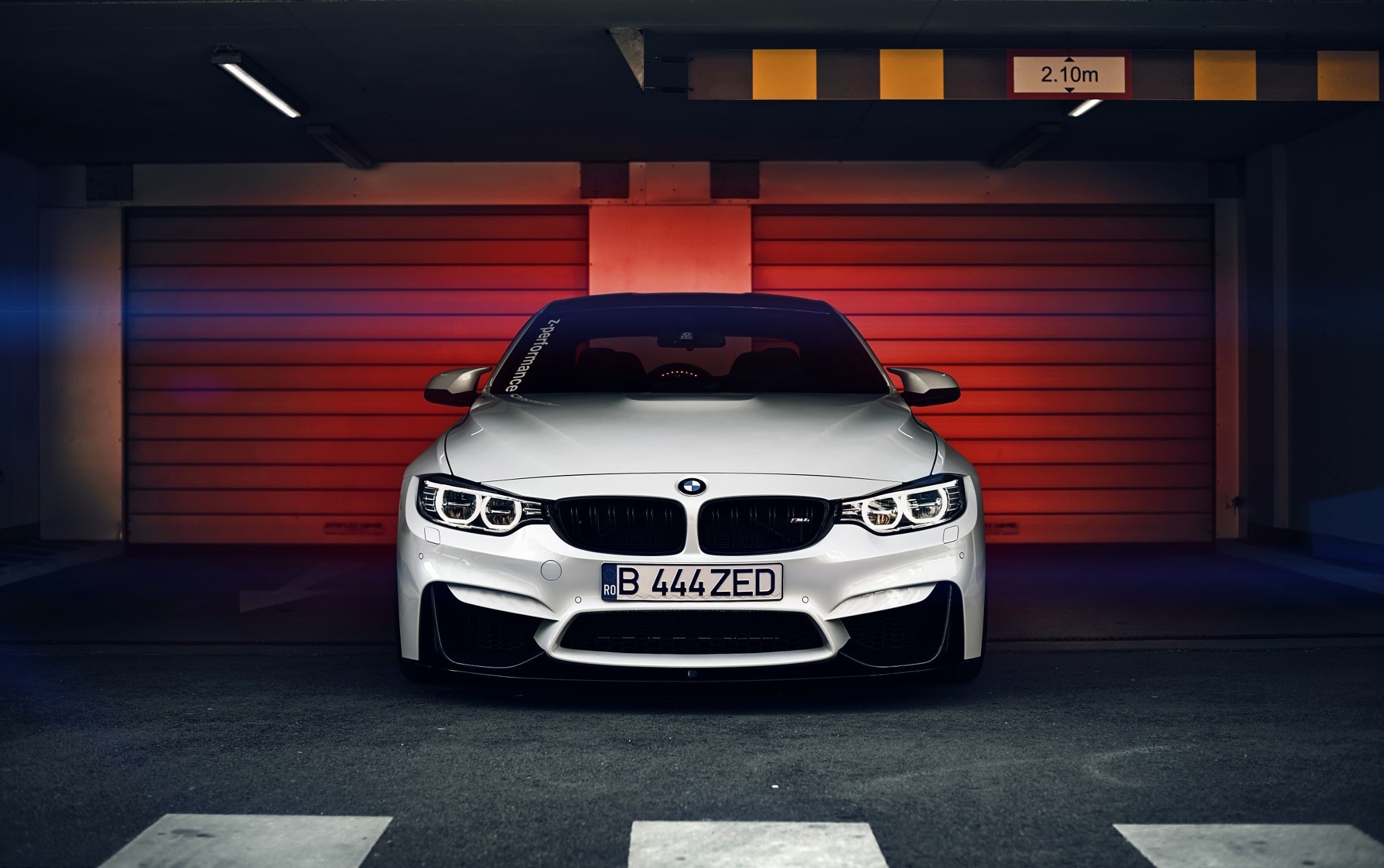 M4 Coupe F82 BMW Front White HD Wallpaper