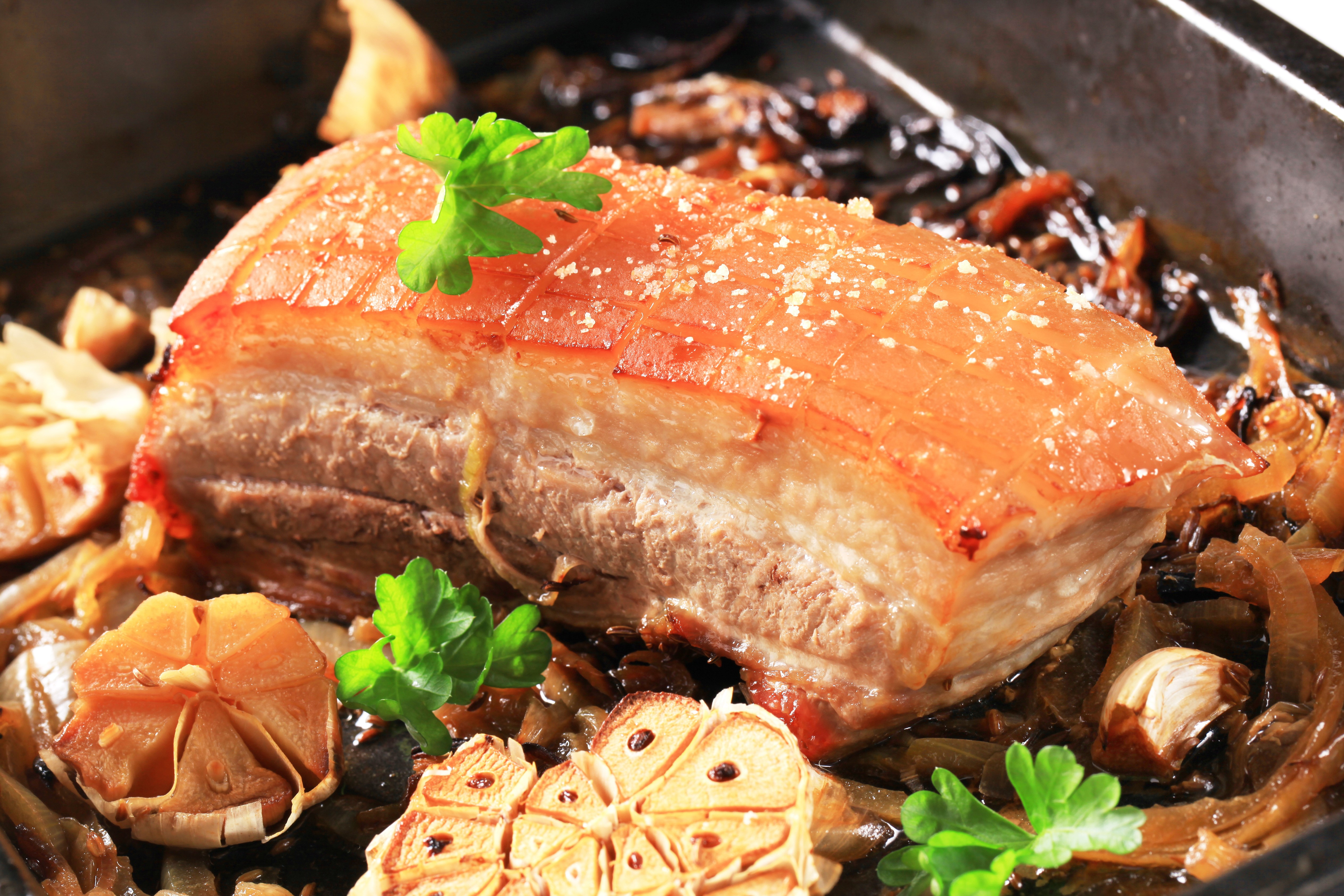 5K Meat products Closeup HD Wallpaper