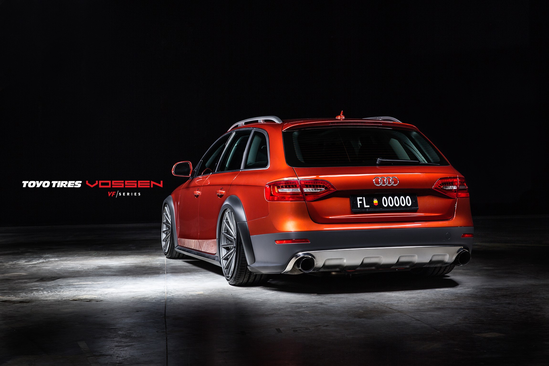 Vossen Audi Back view HD Wallpaper