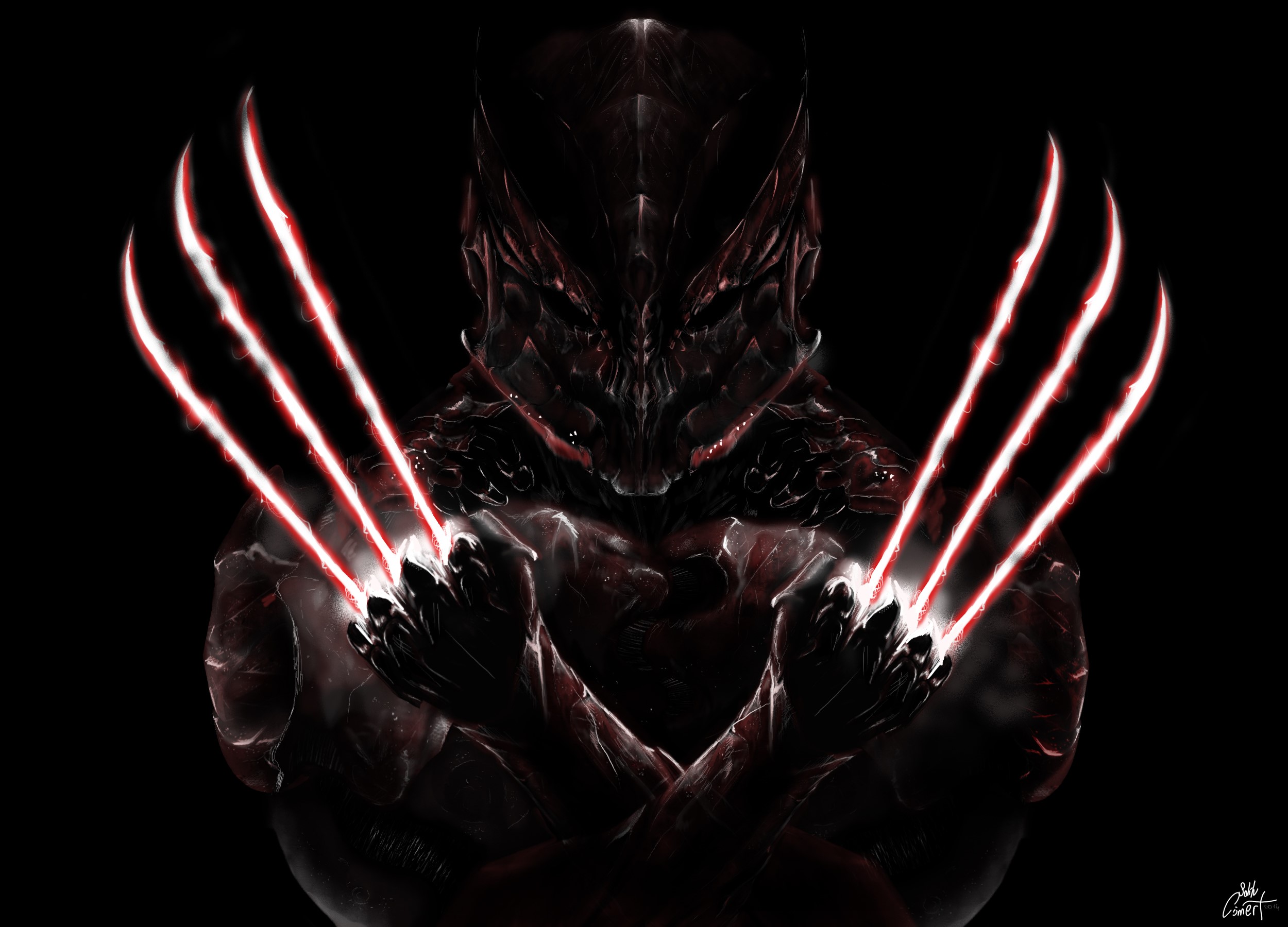 clutches Masks Wolverine hero Armor HD Wallpaper