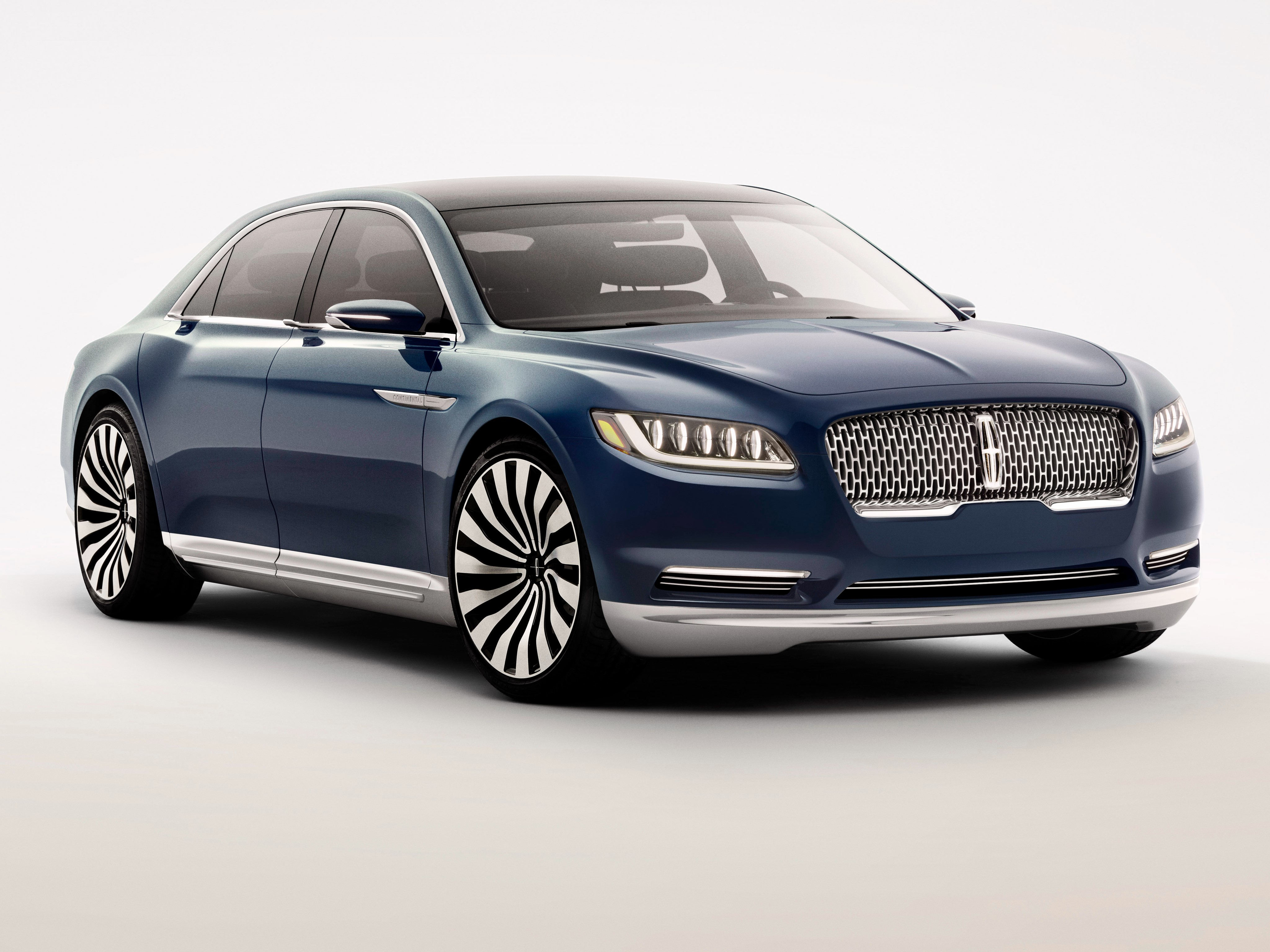 4K 2015 Lincoln Continental Concept Front HD Wallpaper