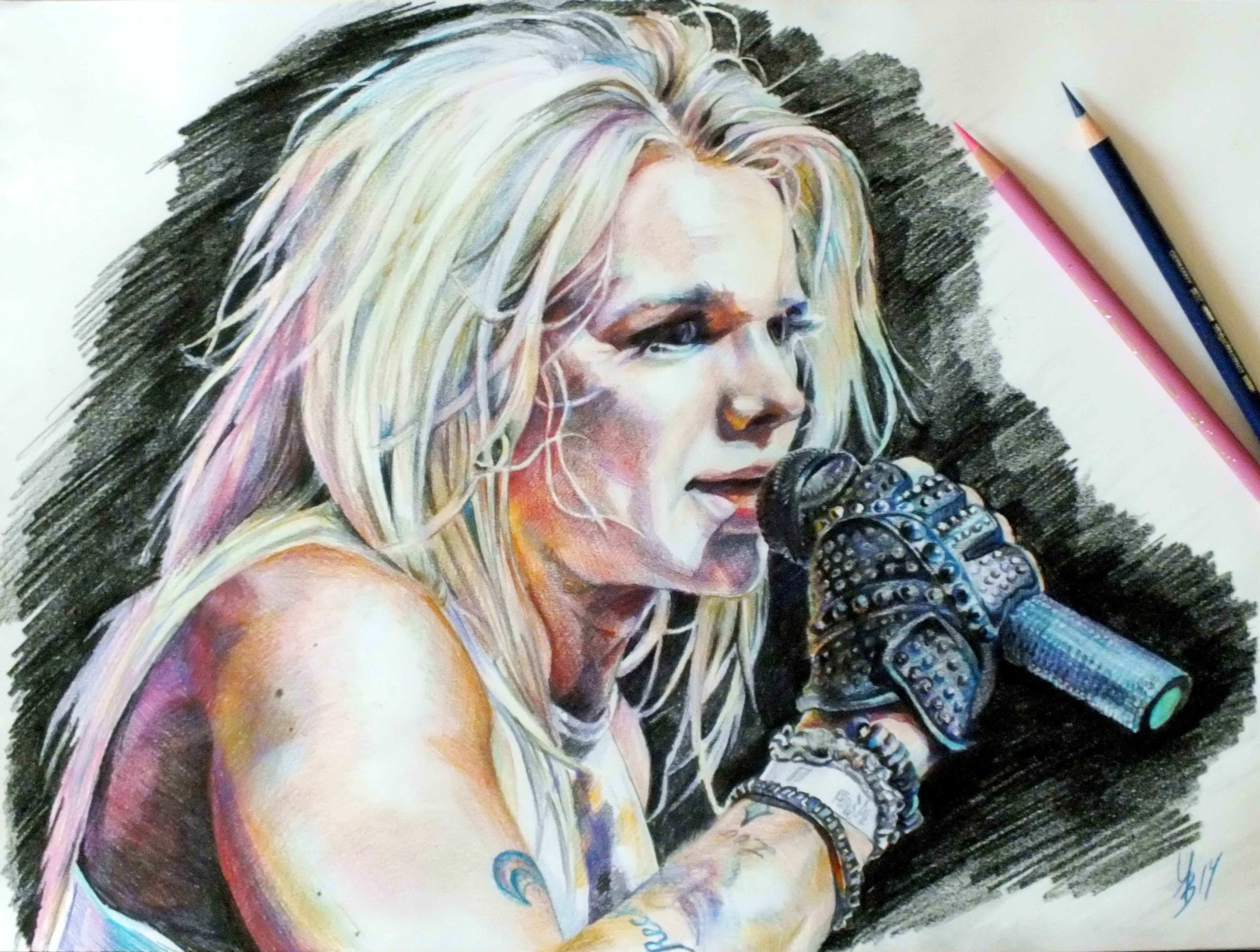 Olli Herman Reckless Love singing into microphone HD Wallpaper