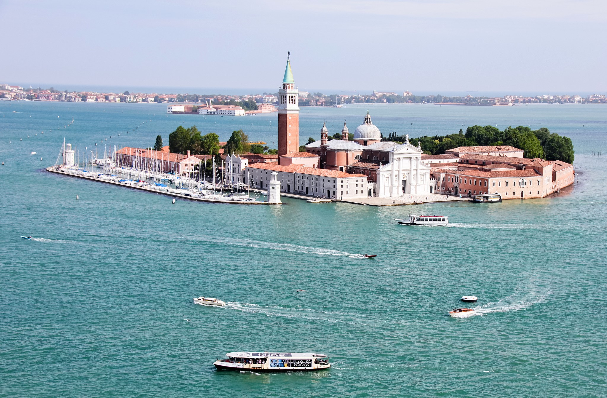 Church of San Giorgio Maggiore, Venice, Italy HD Wallpaper