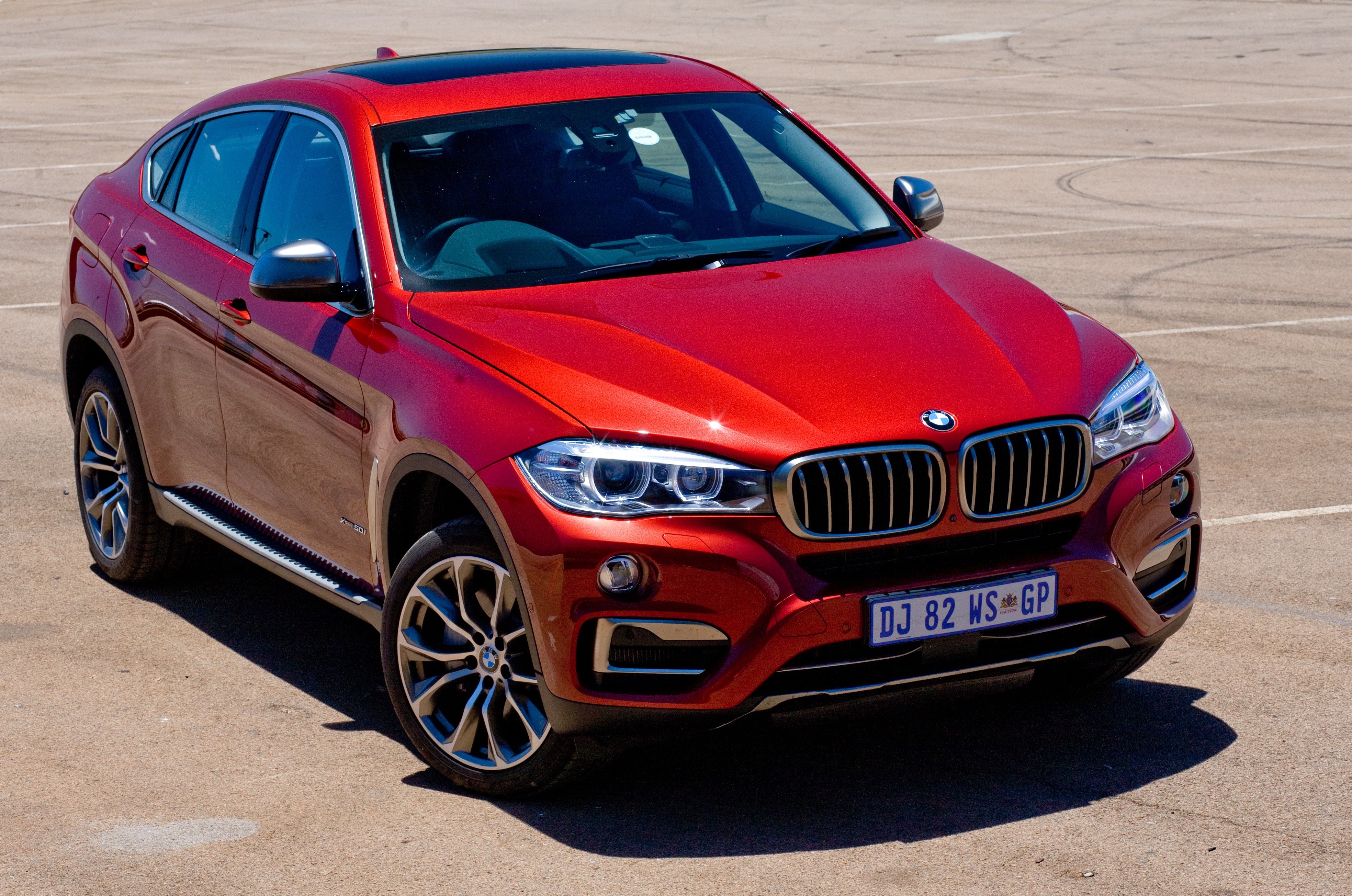 Red BMW X6 xDrive M Sport HD Wallpaper